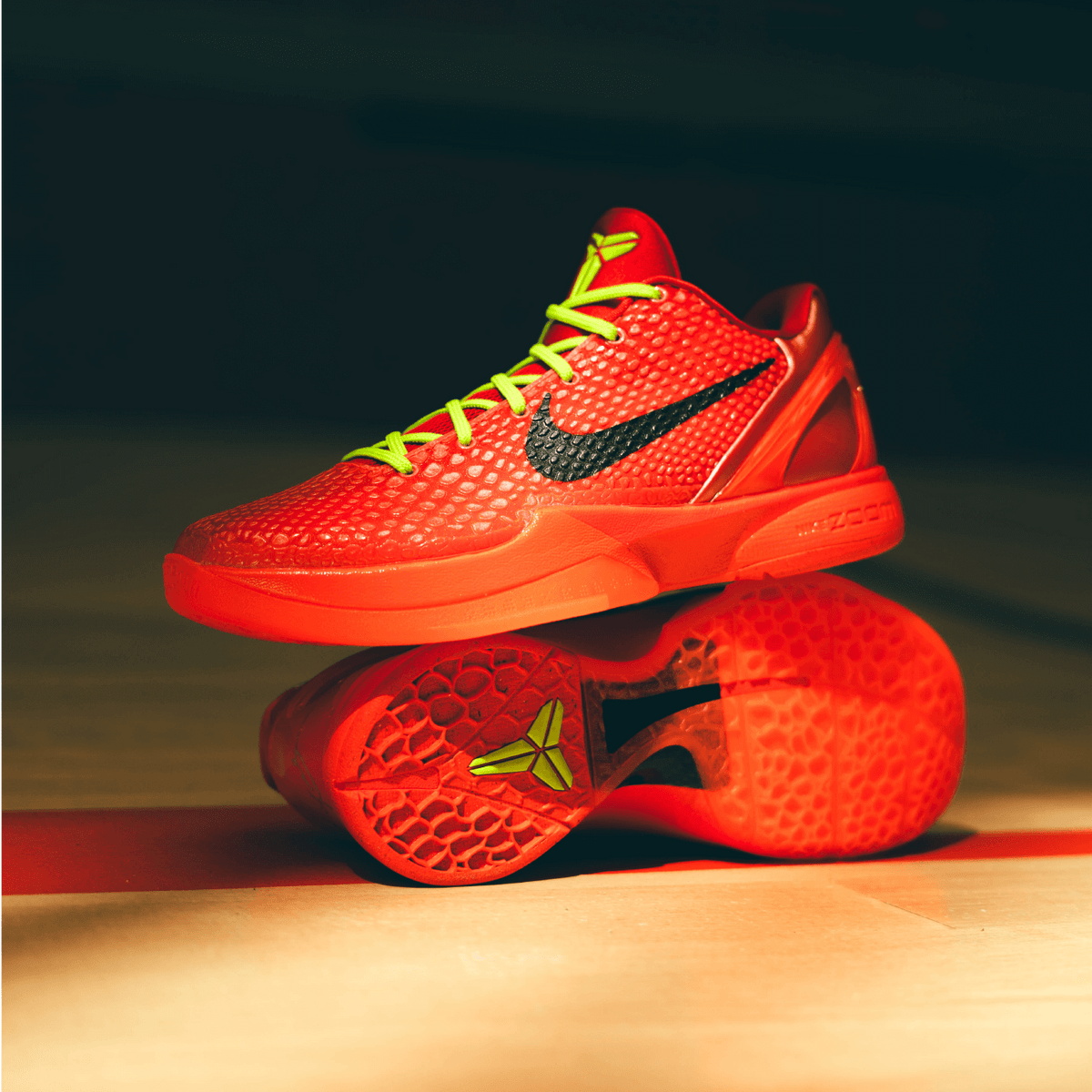 NIKE KOBE 6 PROTRO REVERSE GRINCH