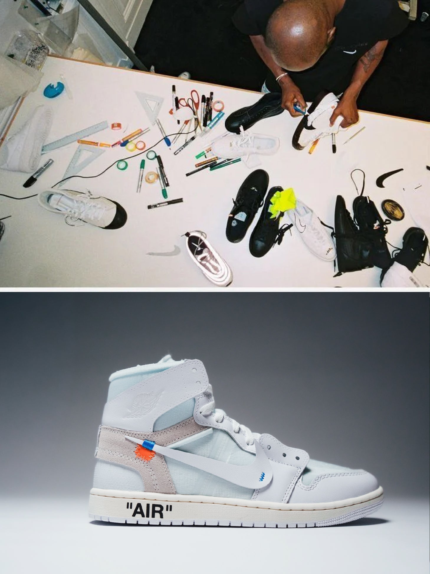 AIR JORDAN 1 HIGH OG x V.A.A. — EL ARCHIVO EN MOVIMIENTO