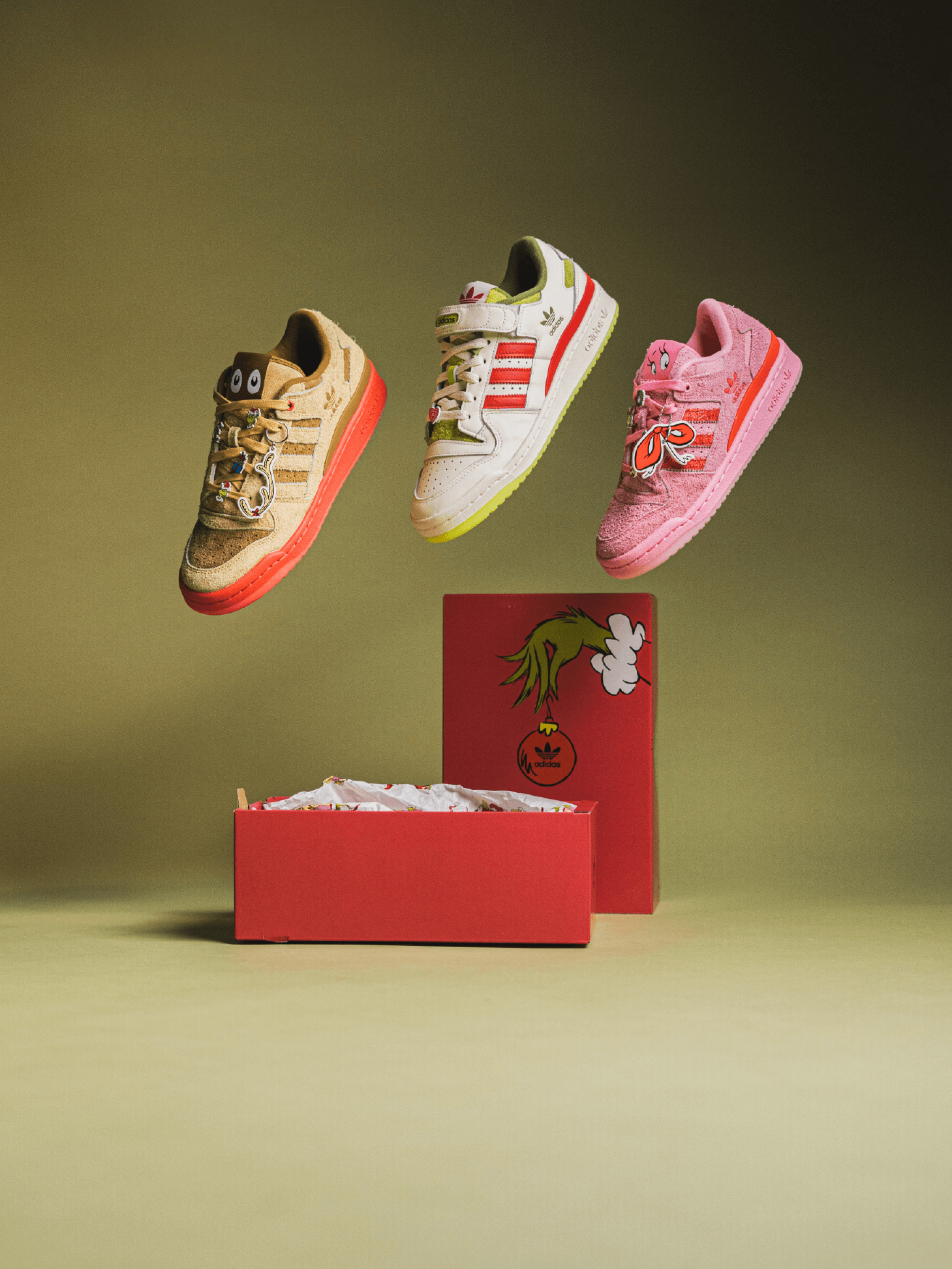 ADIDAS FORUM LOW PACK [THE GRINCH]