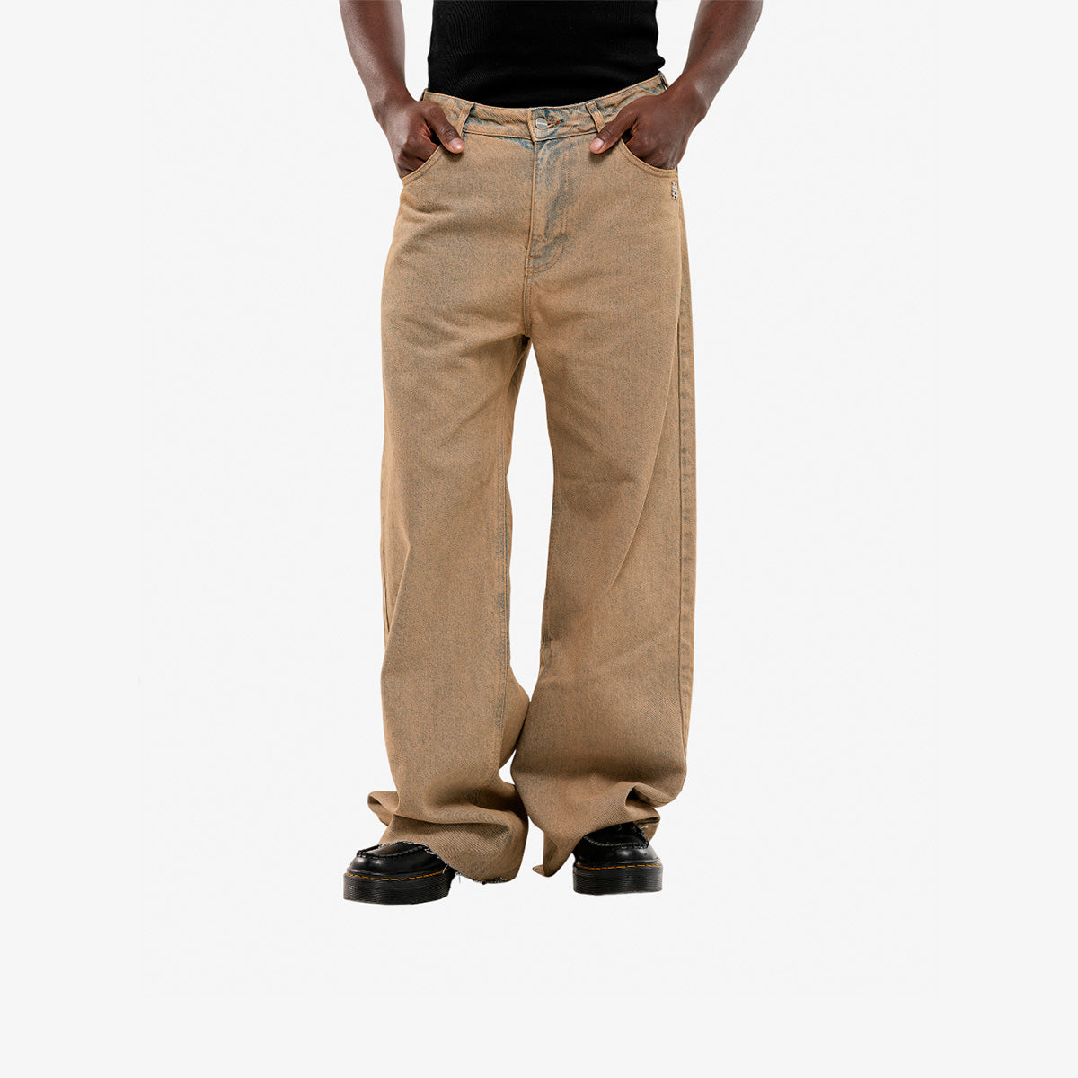 Monoic Wide Fit Jean - Rusty