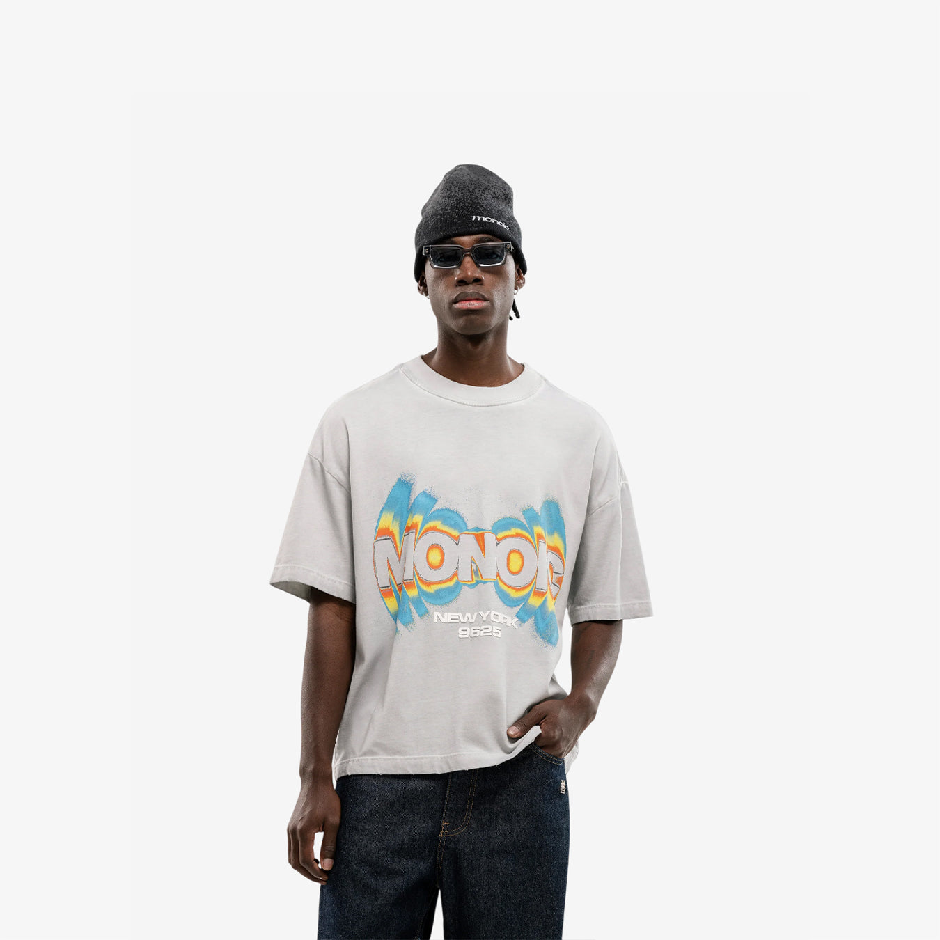 Monoic Gradient Beanie 'Gris'