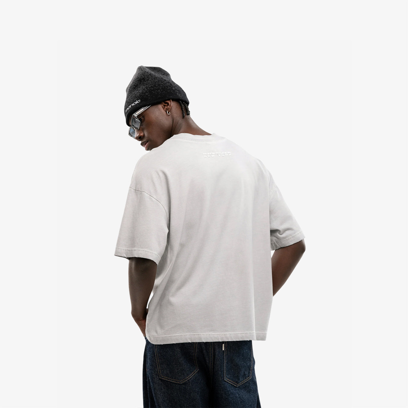 Monoic Gradient Beanie 'Gris'