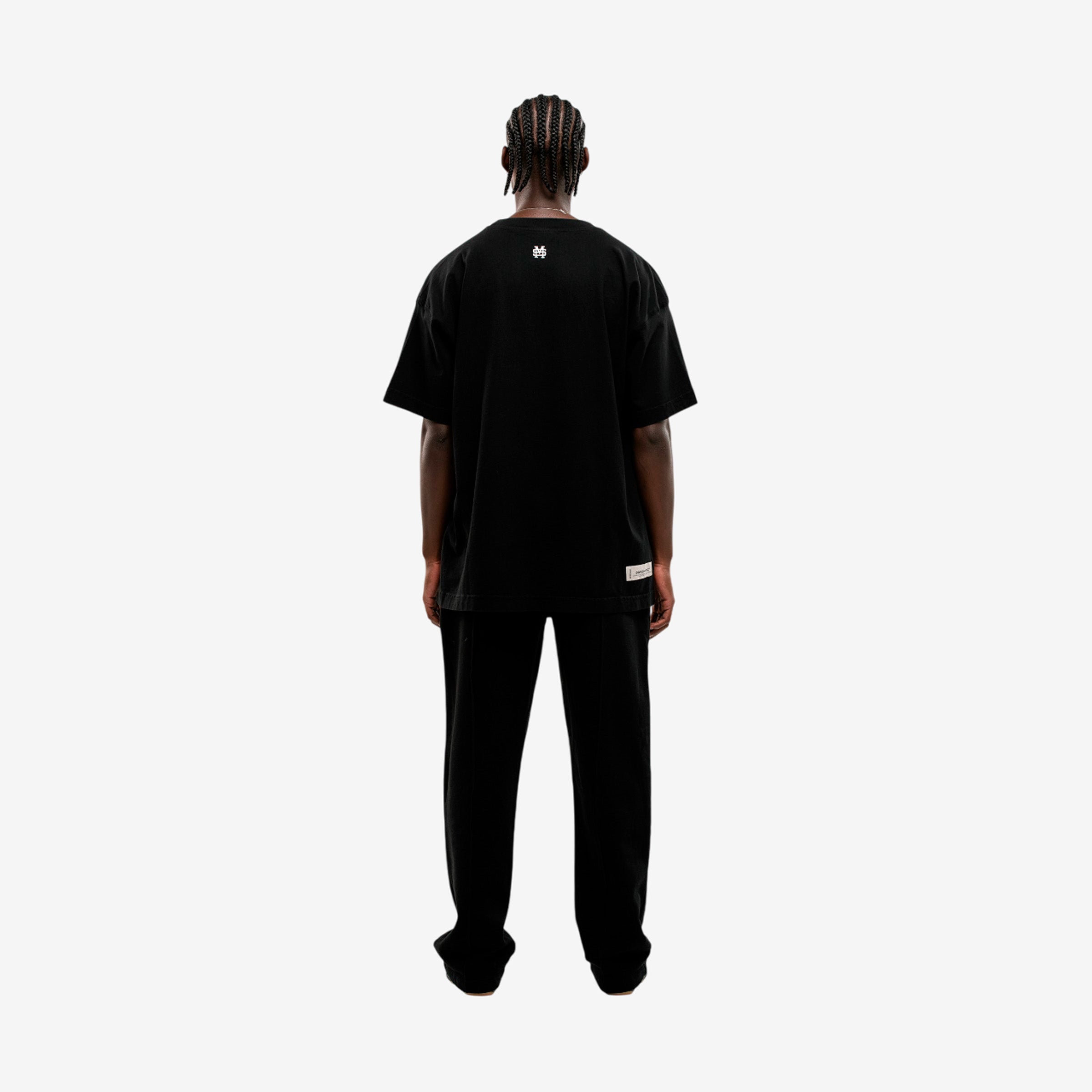 Monoic Camiseta Oversized Básica V2 - Negro Oscuro