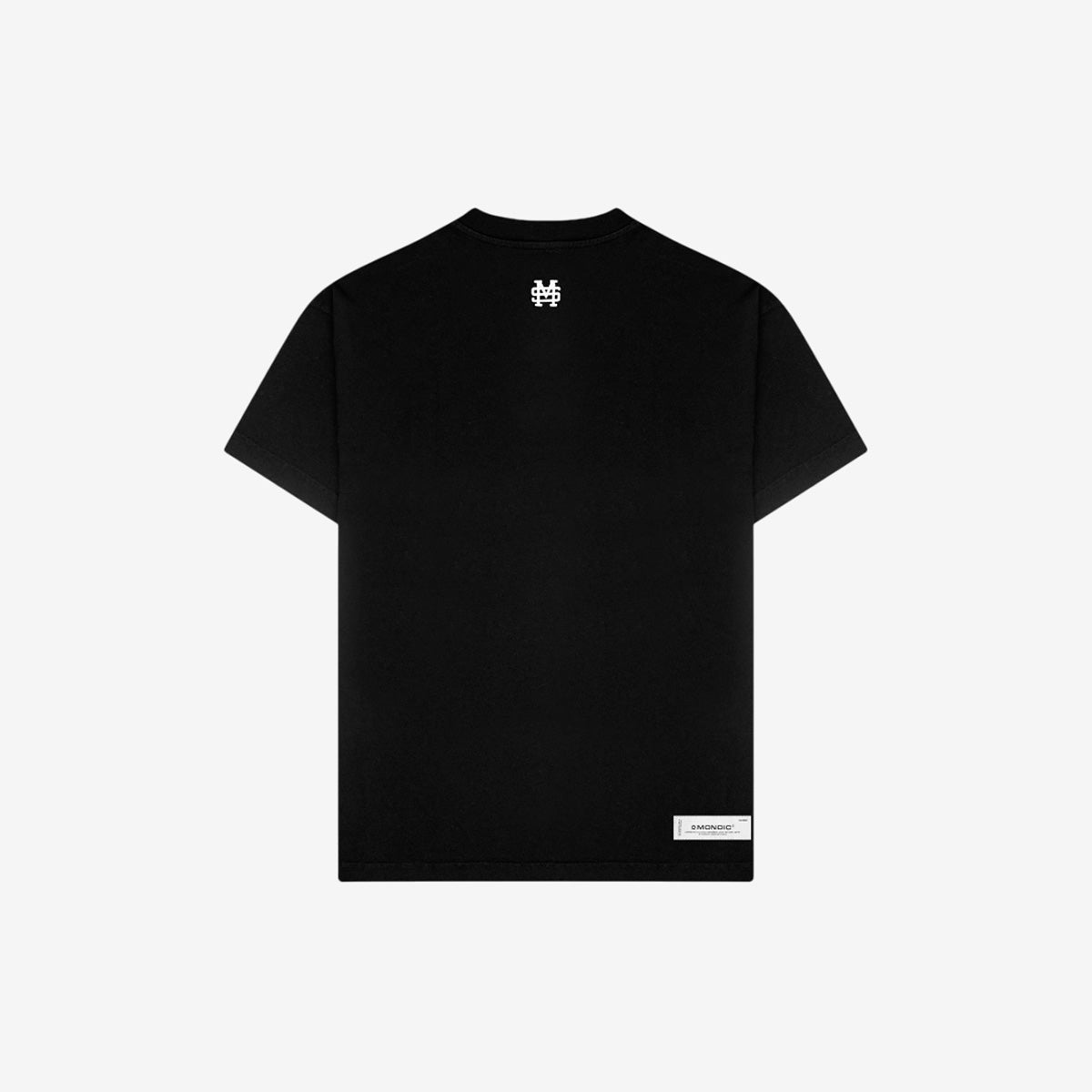Monoic Camiseta Oversized Básica V2 - Negro Oscuro