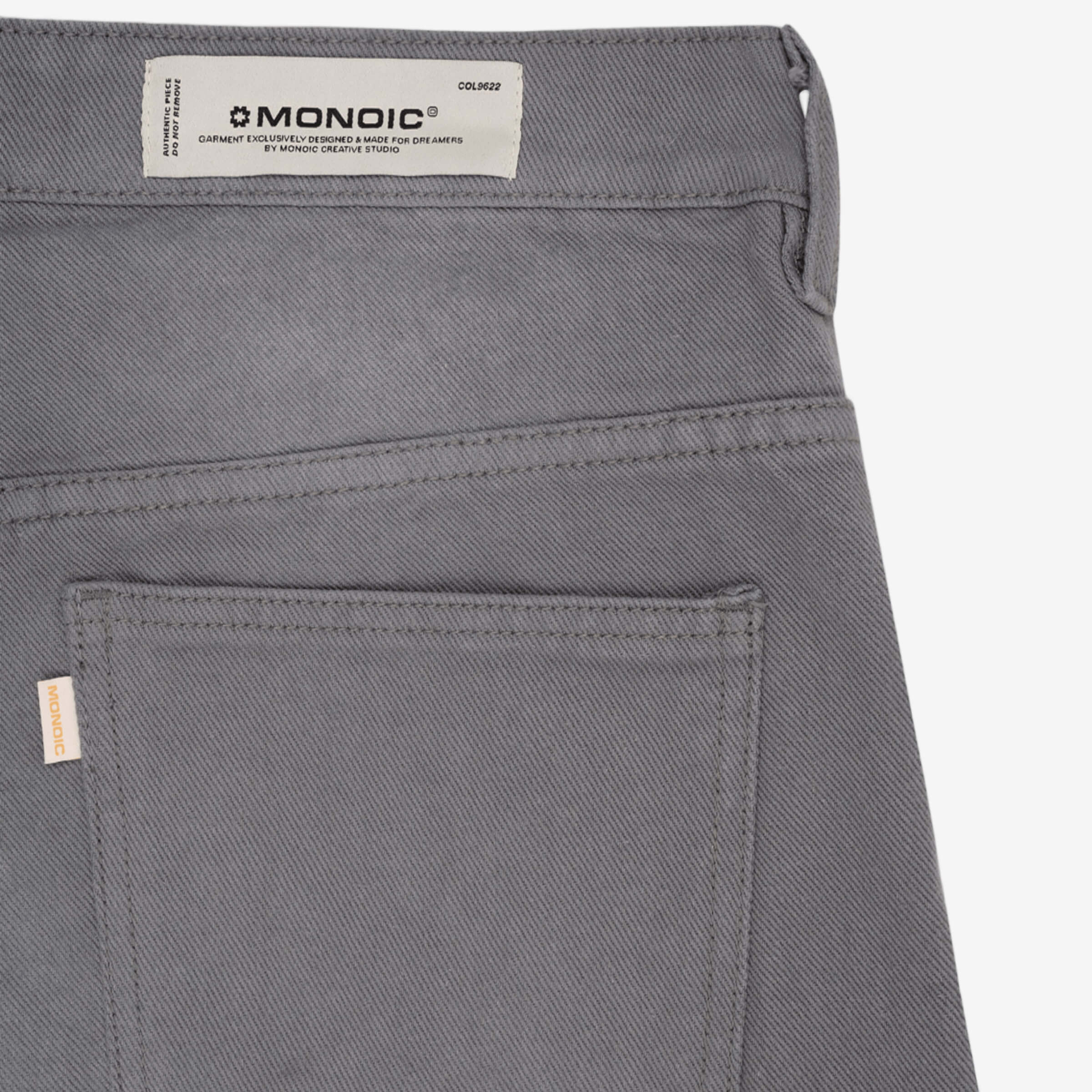 Monoic Wide Fit Jean - Gris Raton
