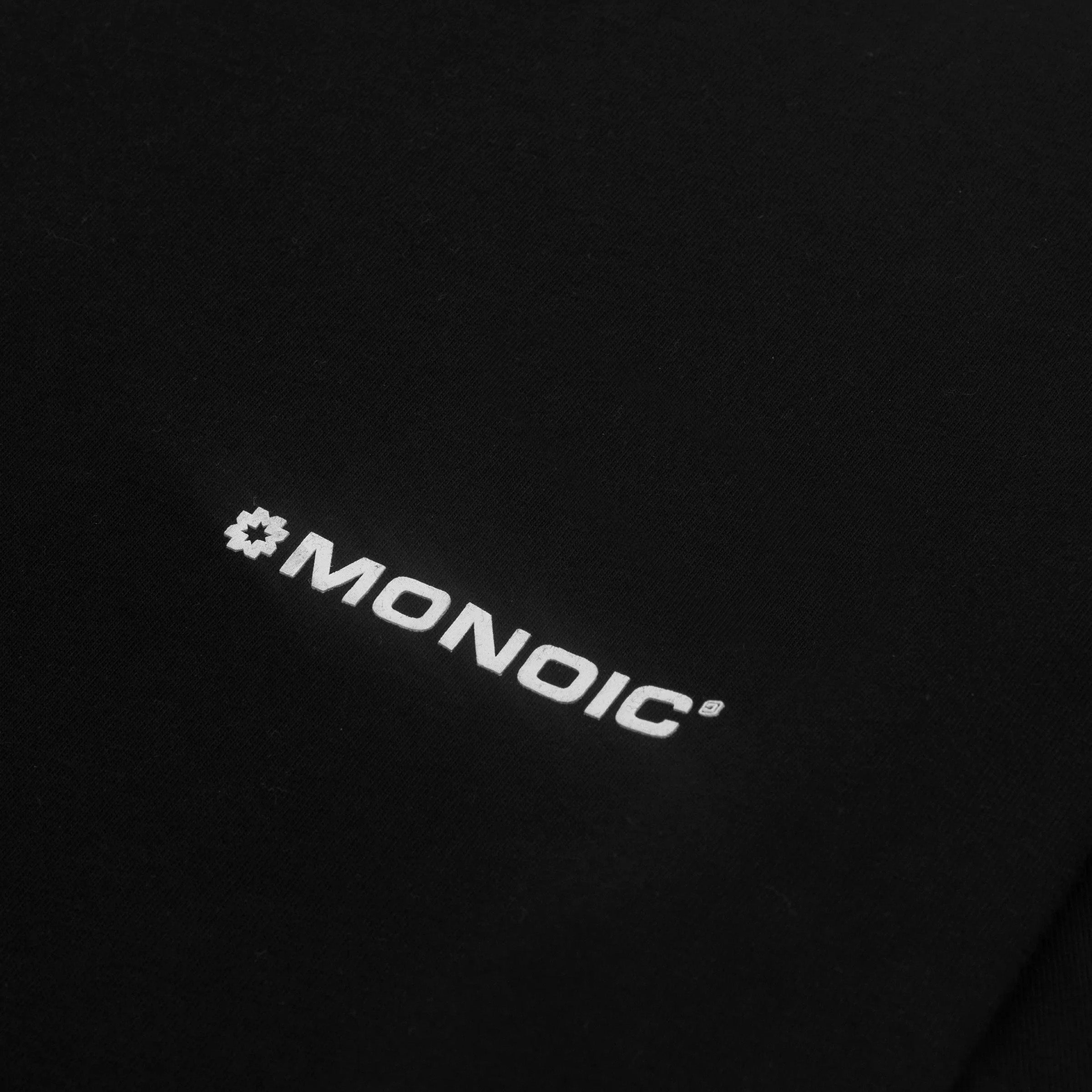 Monoic Camiseta Boxy Fit Básica V2 - Negro Oscuro