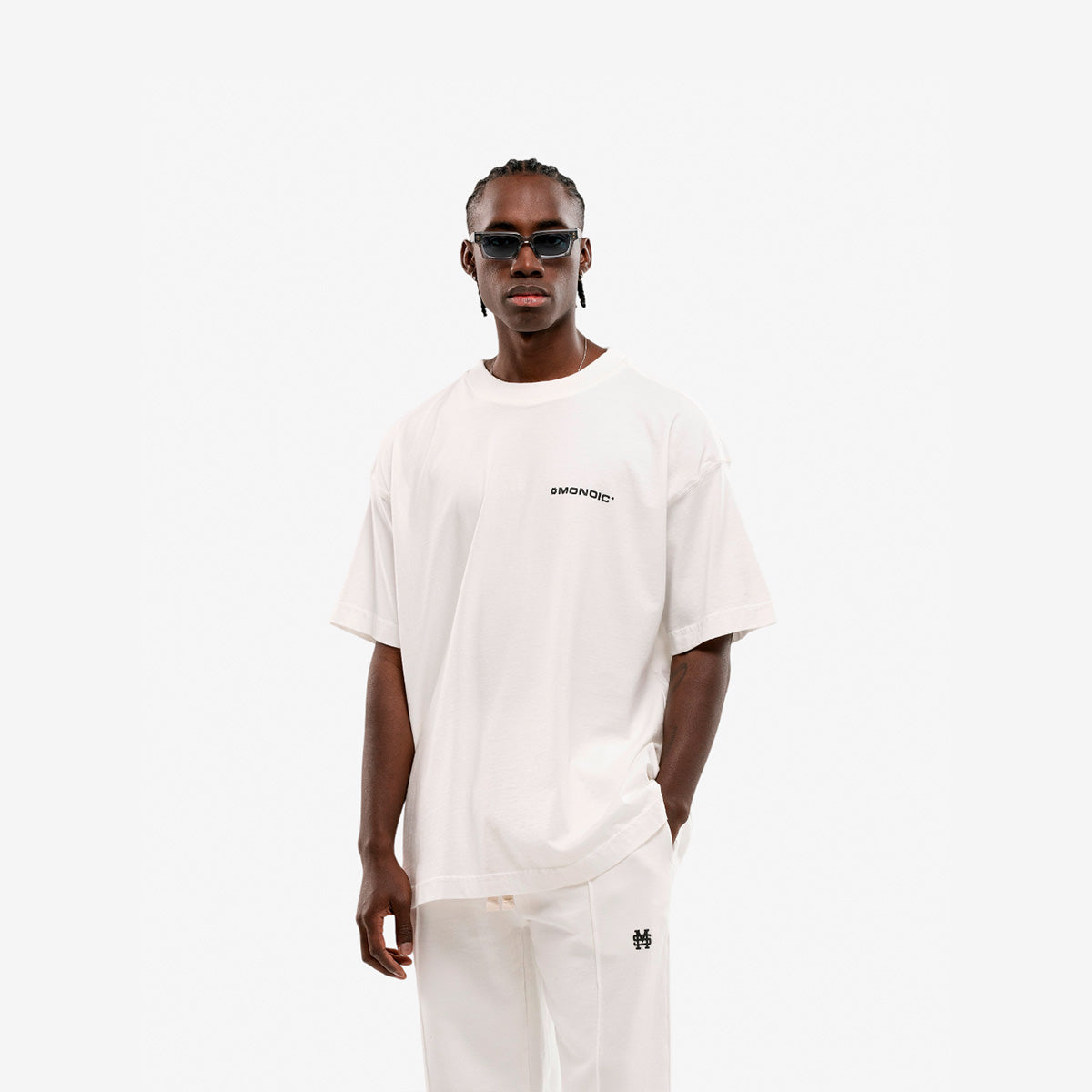 Monoic Camiseta Oversized Básica V2 - Off White