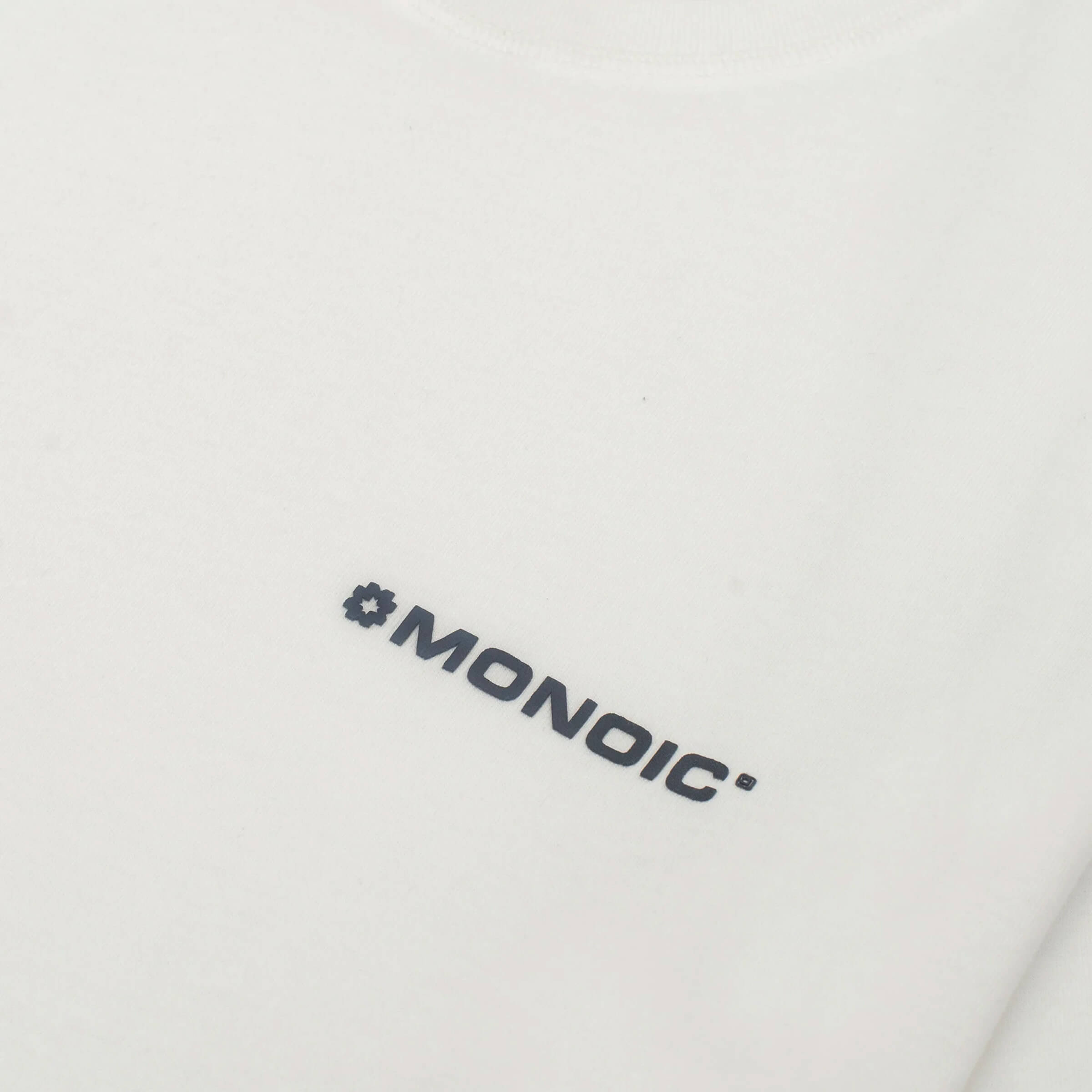 Monoic Camiseta Boxy Fit Básica V2 - Off White