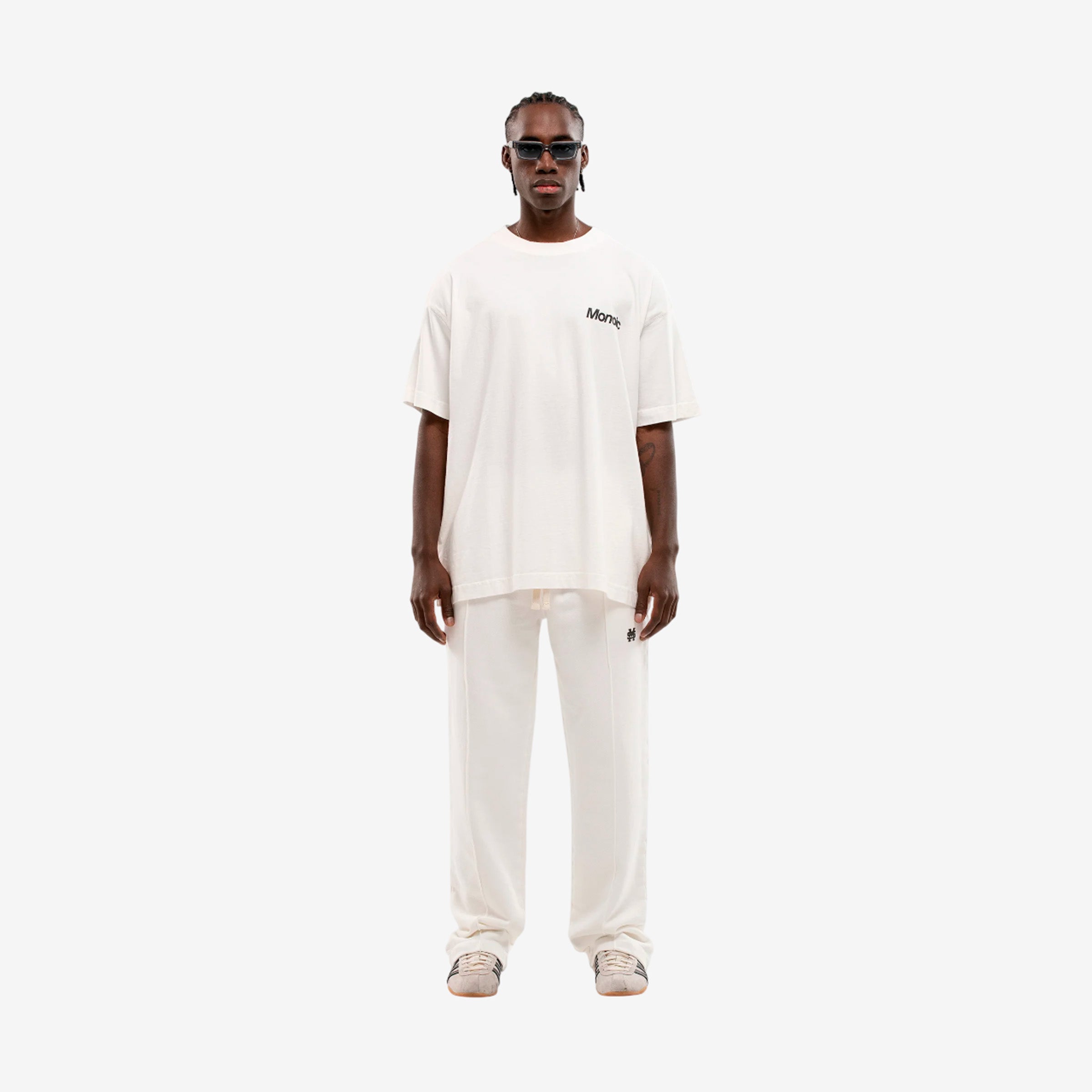 Monoic Camiseta Logo Oversized V2 - Off White