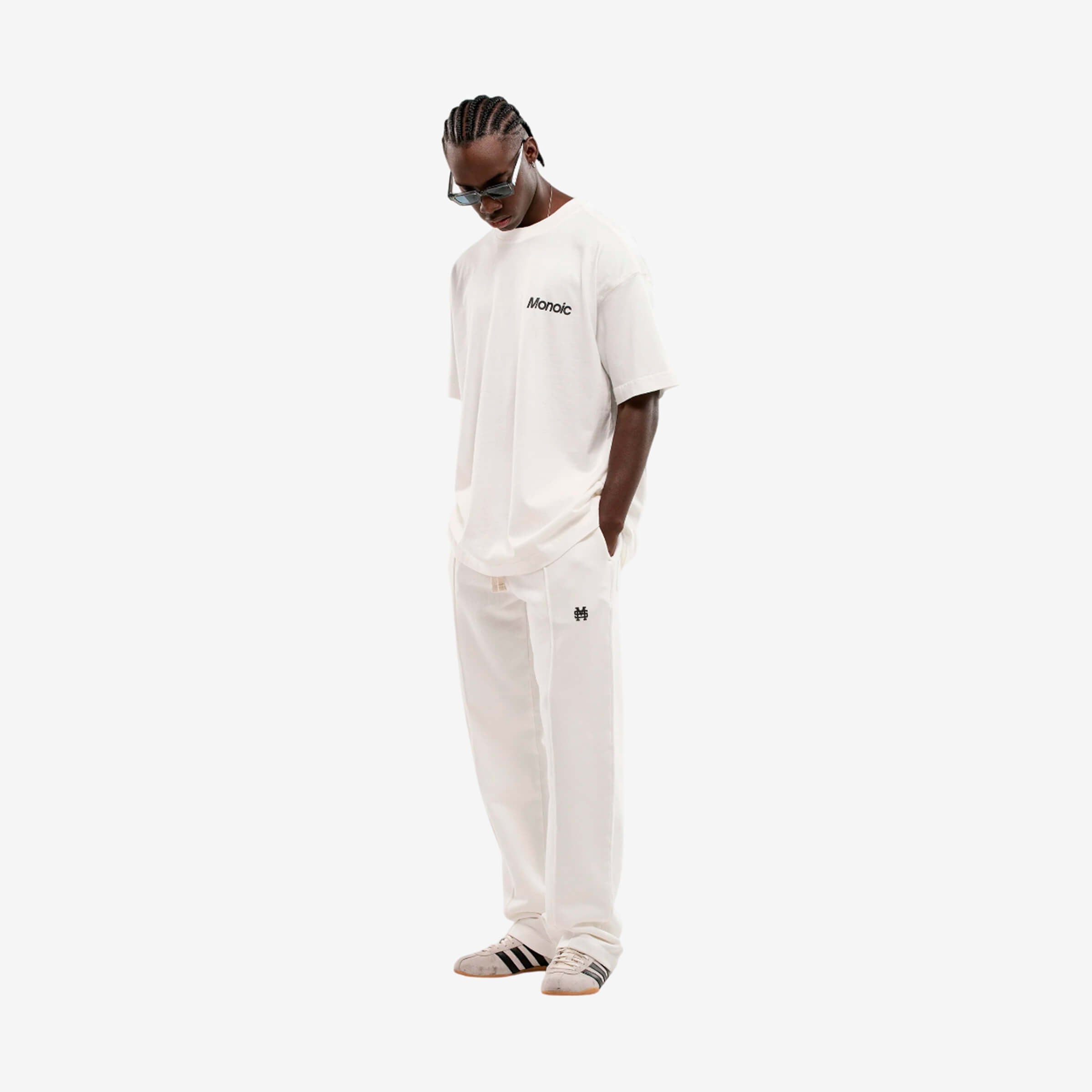 Monoic Camiseta Logo Oversized V2 - Off White