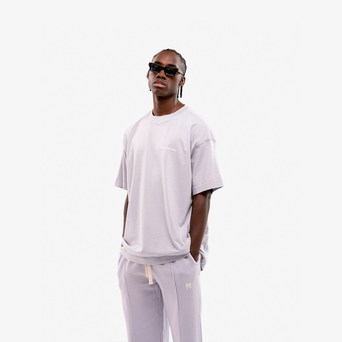 Monoic Camiseta Oversized Básica V2 - Lila