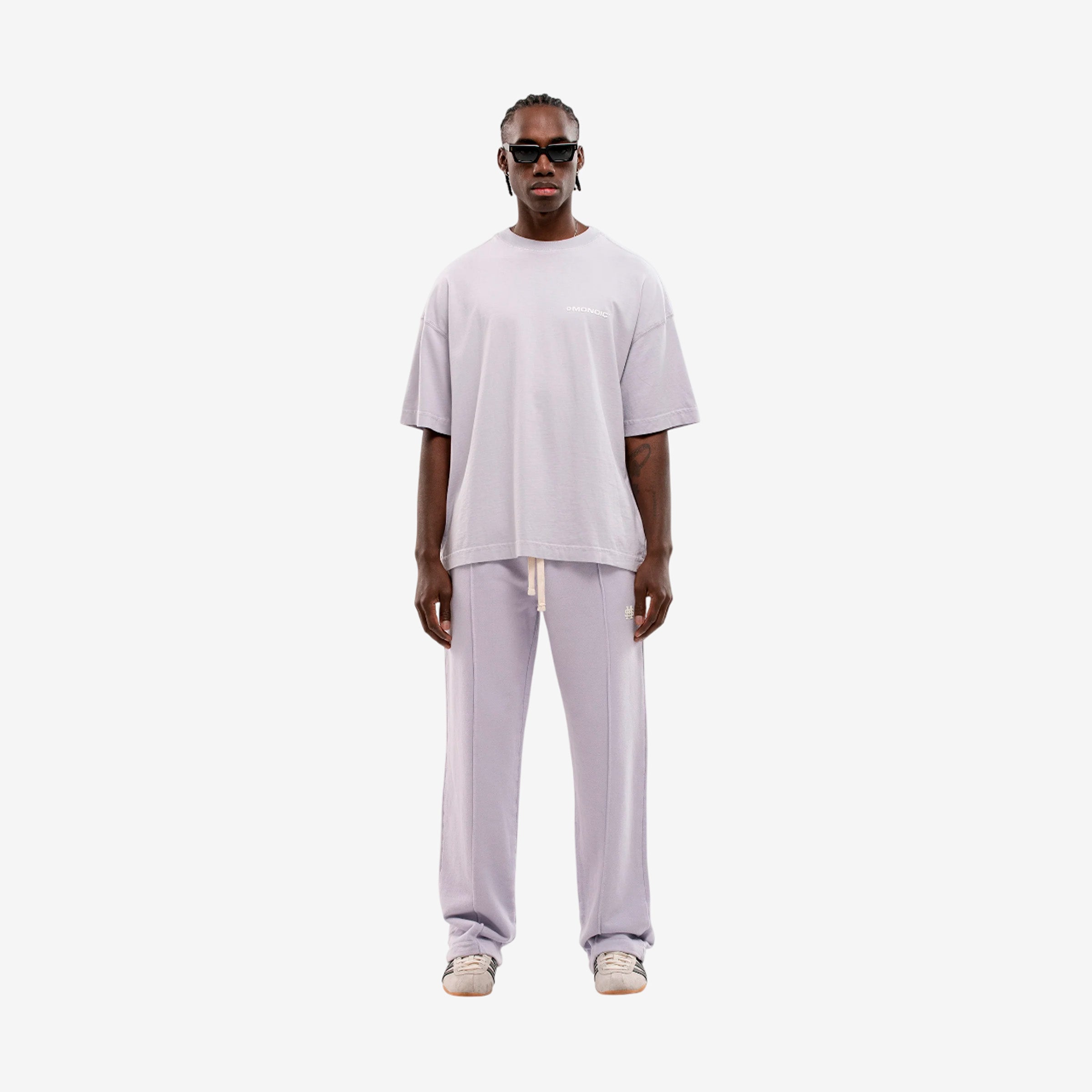 Monoic Camiseta Boxy Fit Básica V2 - Lila