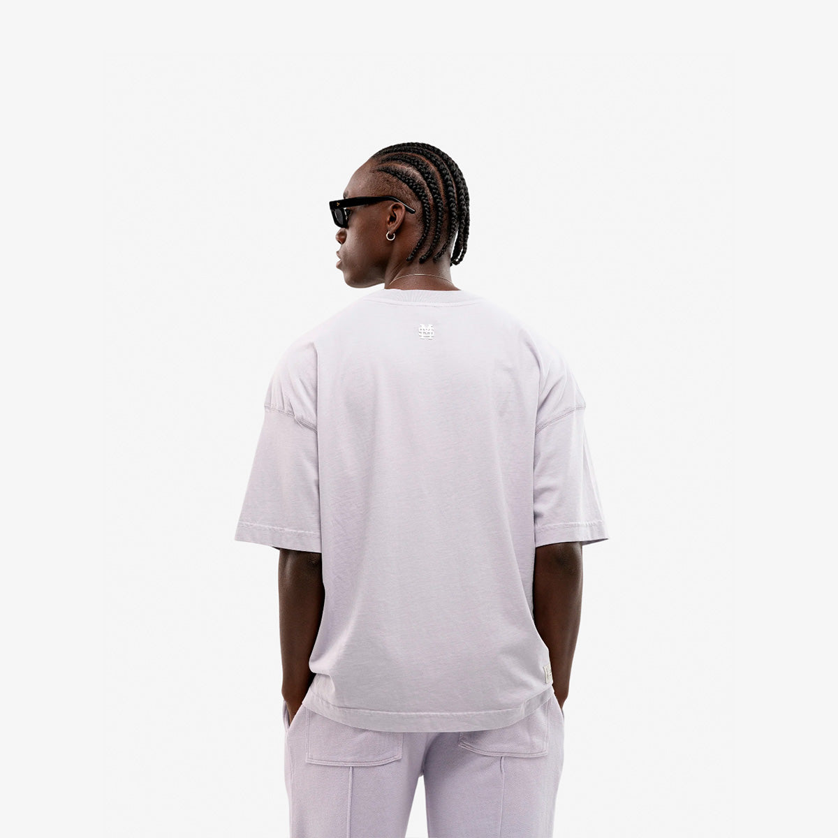 Monoic Camiseta Boxy Fit Básica V2 - Lila