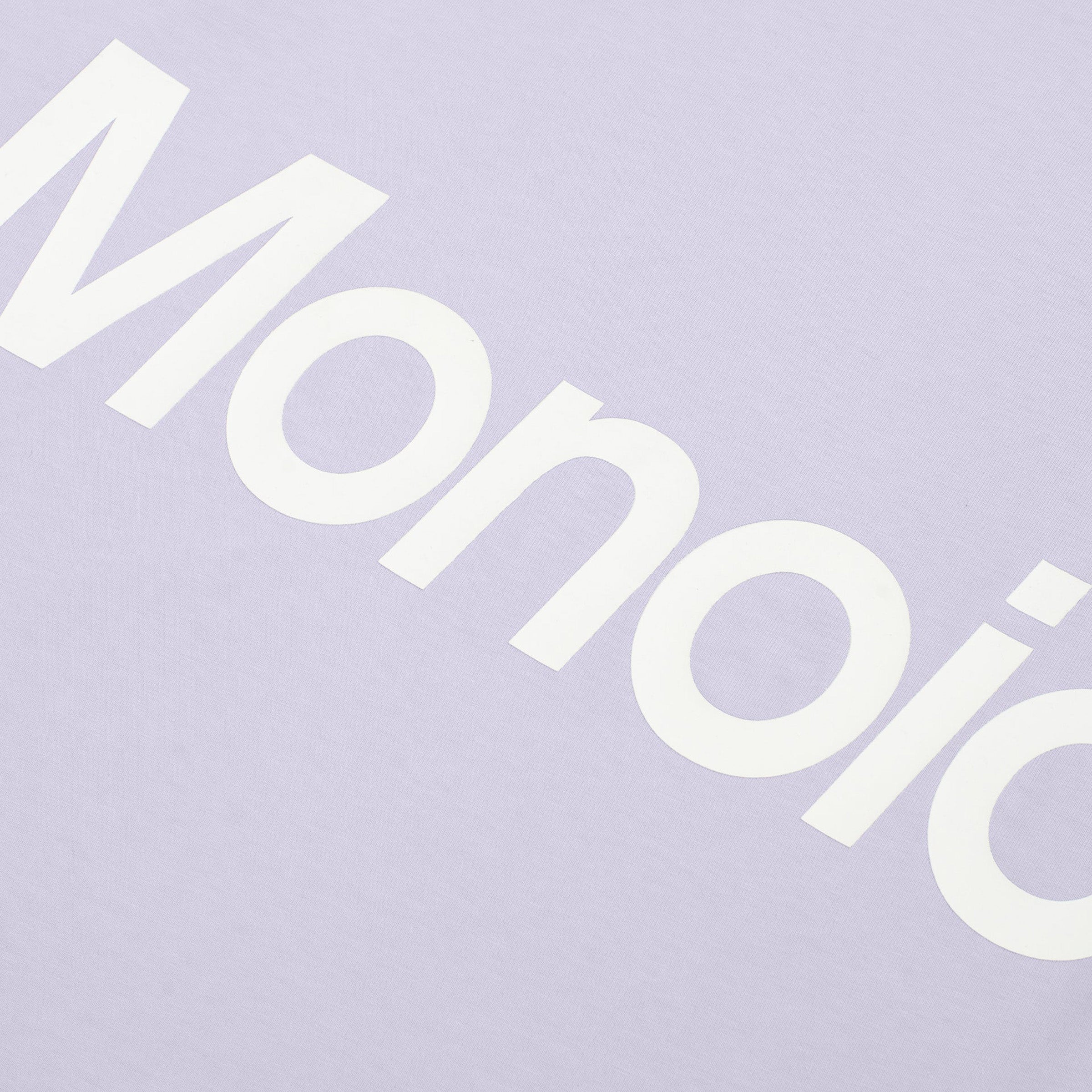 Monoic Camiseta Logo Oversized V2 - Lila