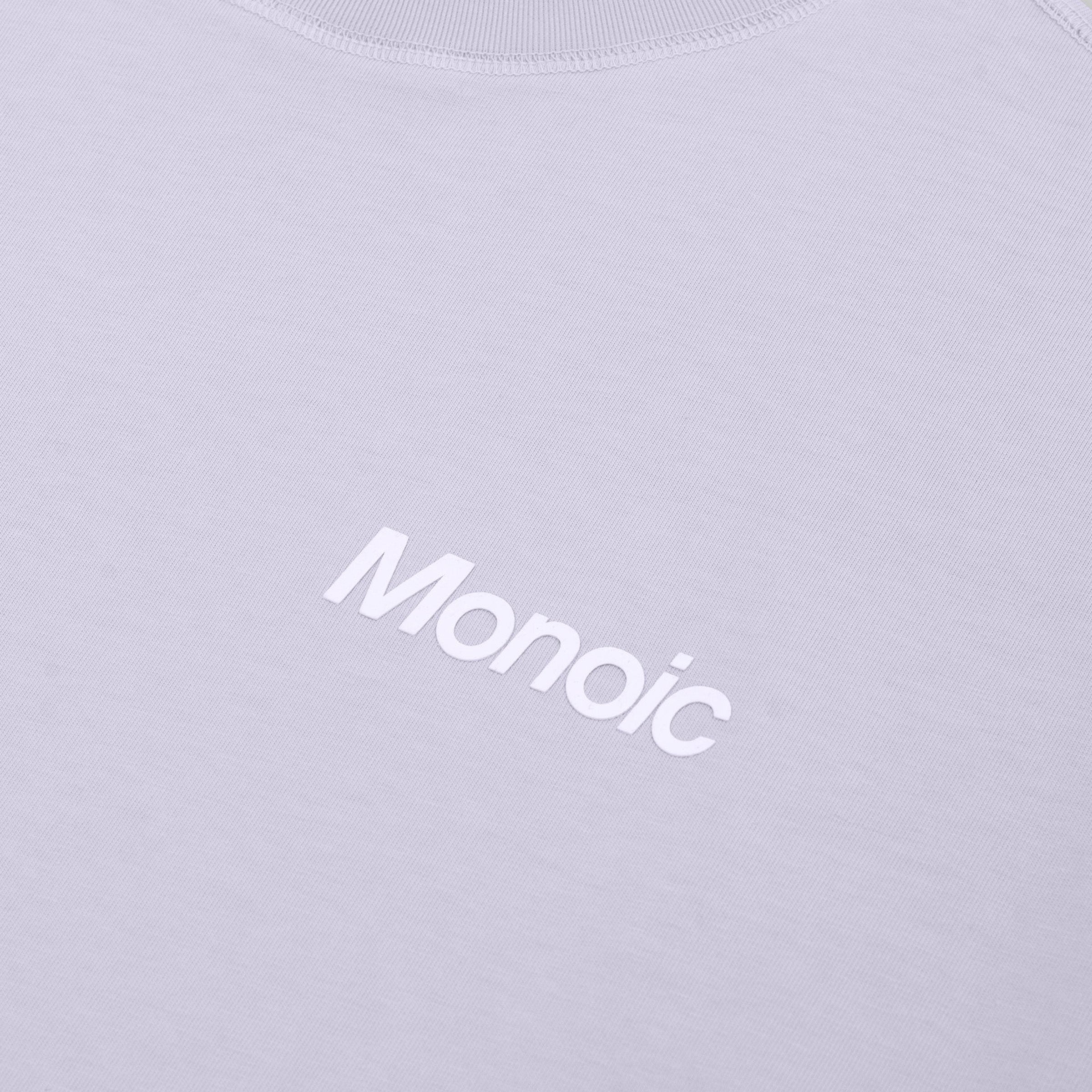 Monoic Camiseta Logo Oversized V2 - Lila
