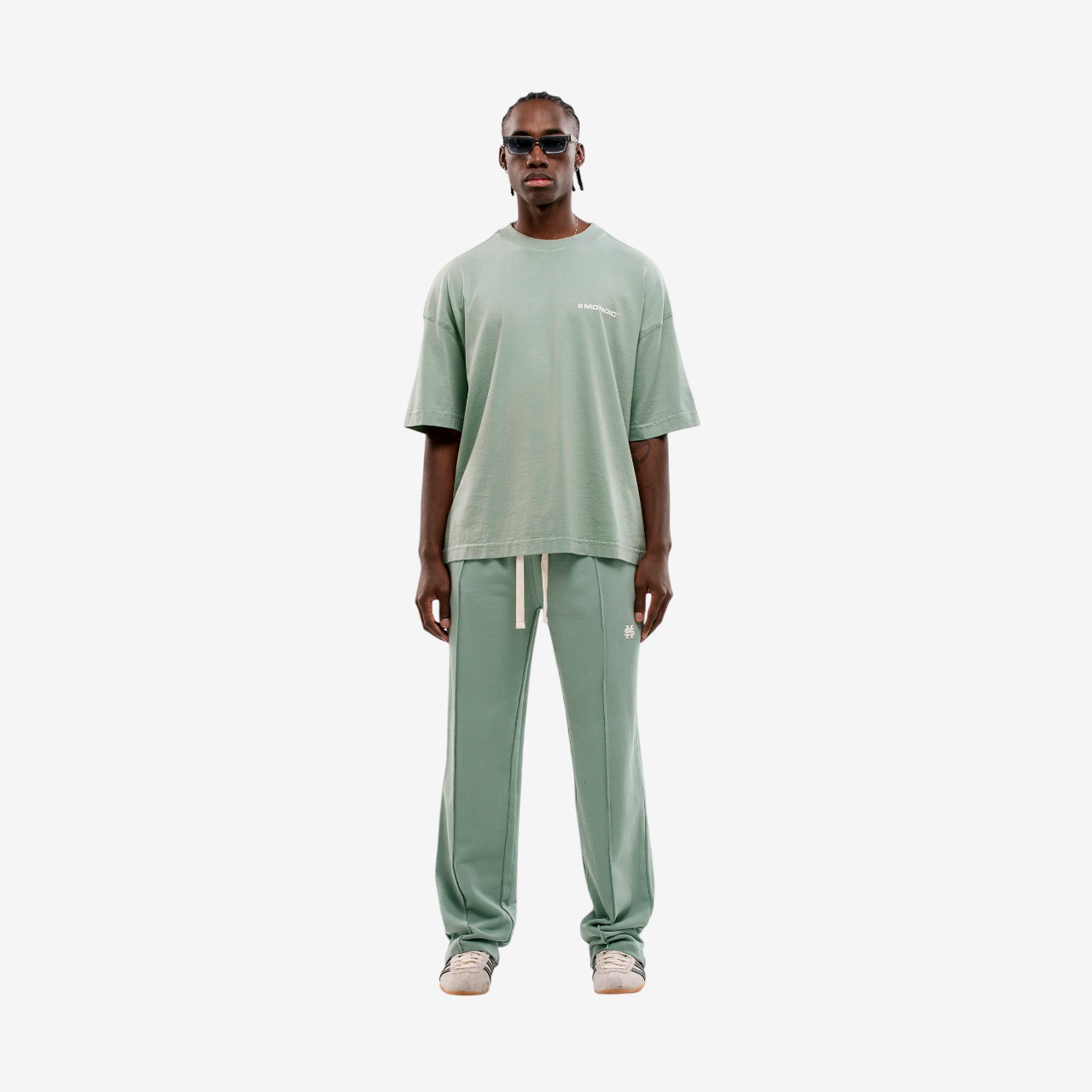 Monoic Camiseta Boxy Fit Básica V2 - Verde Menta