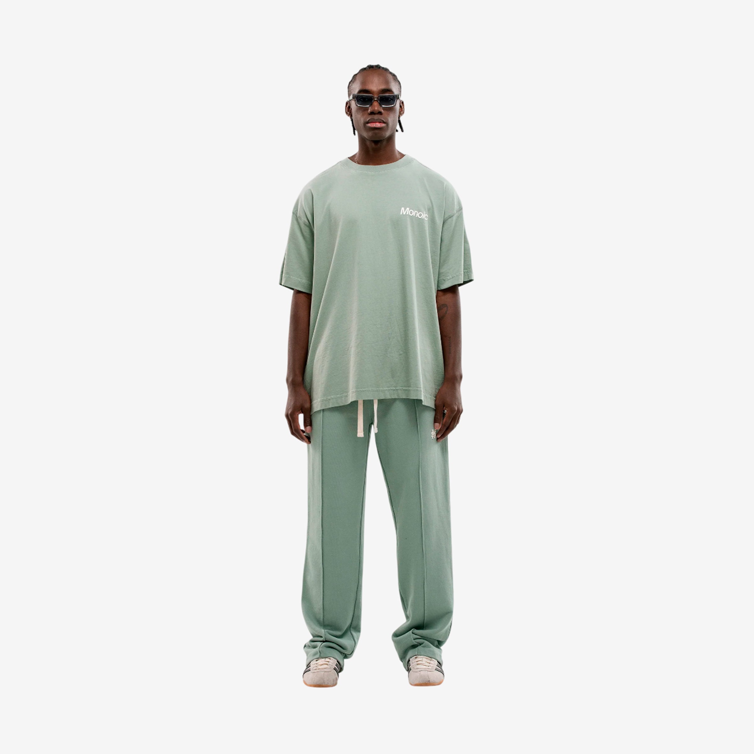 Monoic Camiseta Logo Oversized V2 - Verde Menta