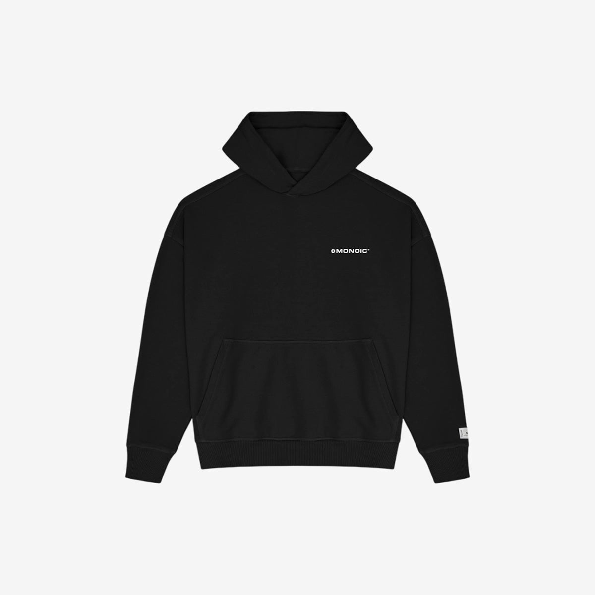 Monoic Hoodie Básico V2 - Negro Oscuro