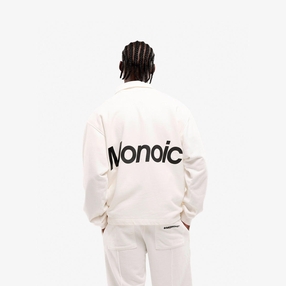 Monoic Quarter Zip V2 - Off White