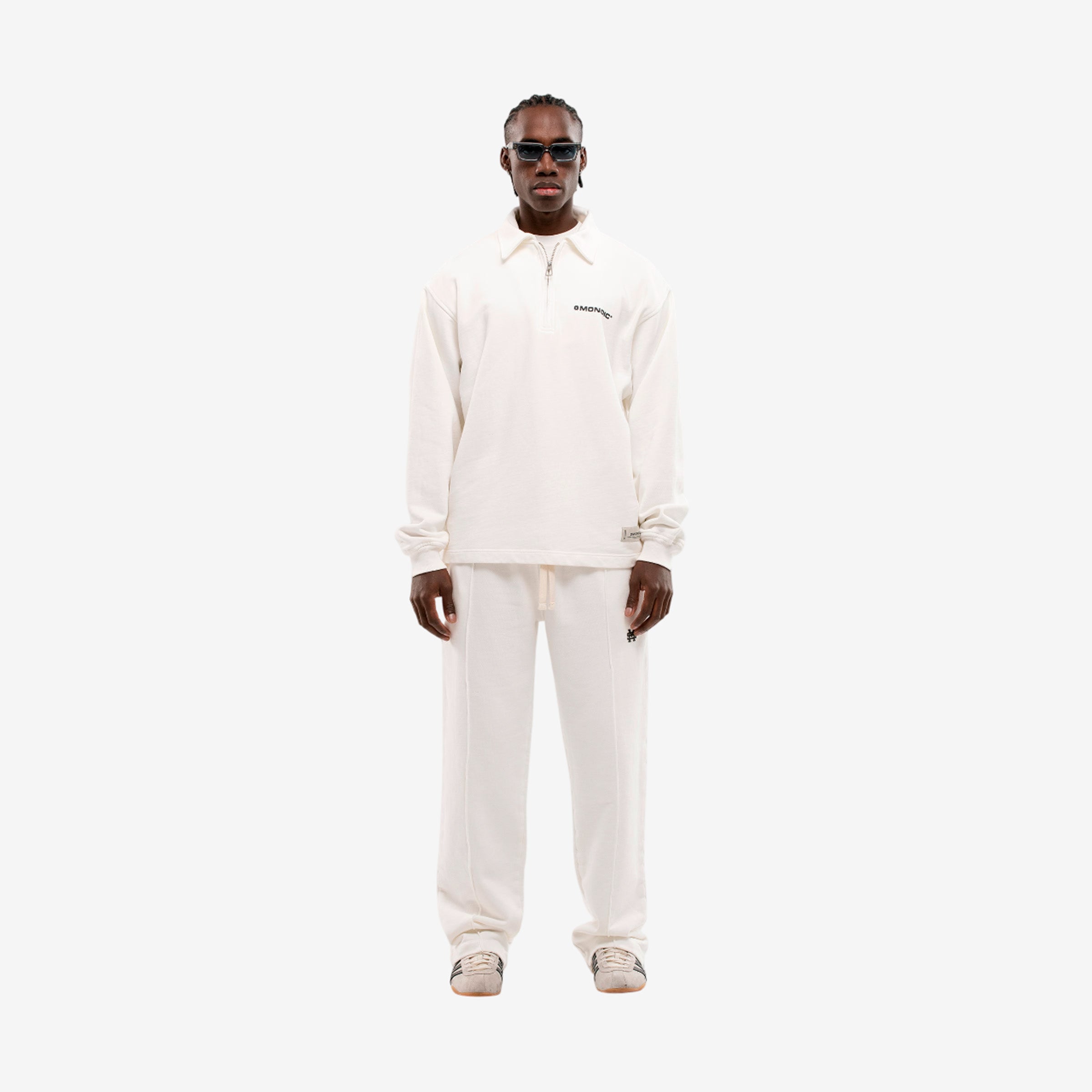 Monoic Quarter Zip V2 - Off White
