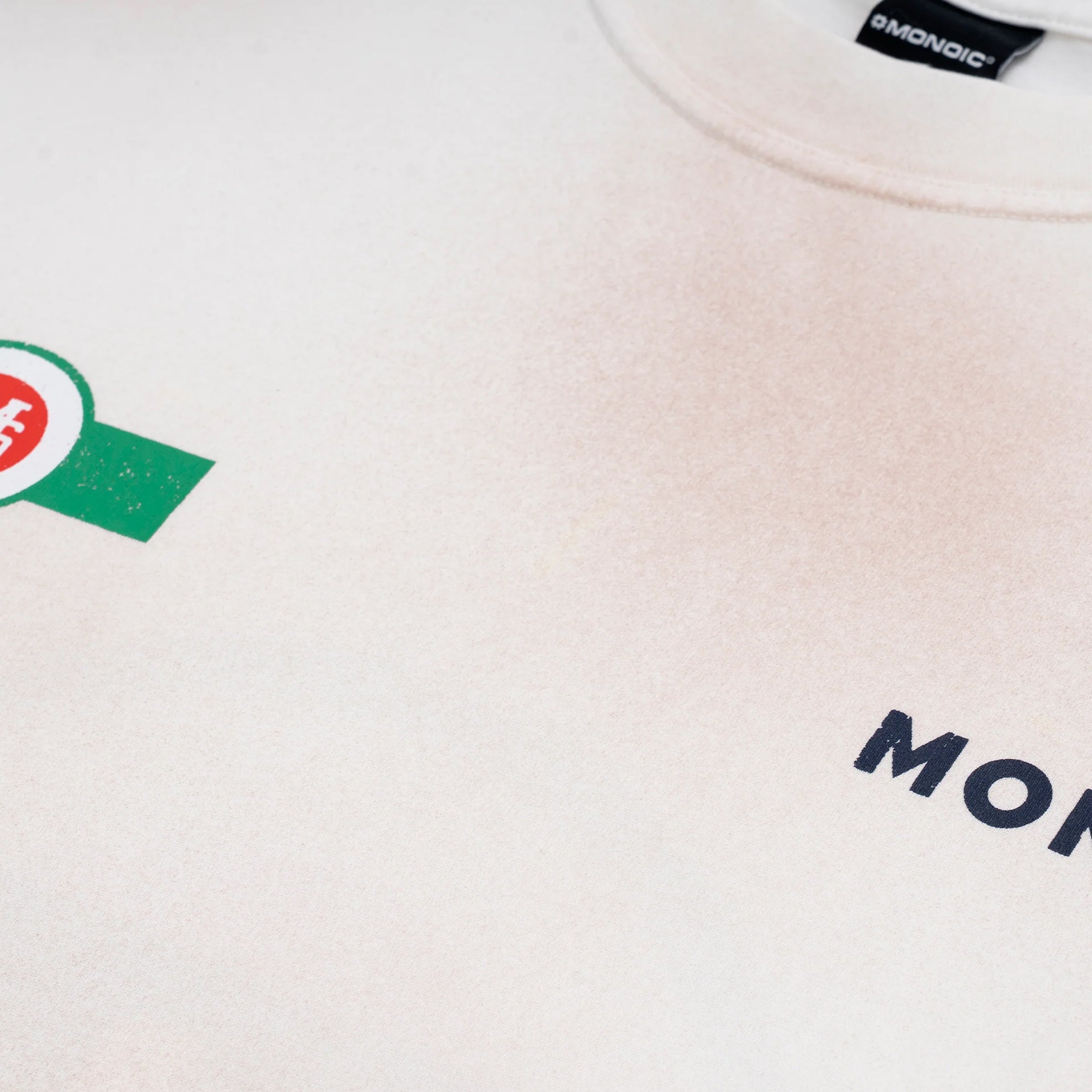 Monoic Camiseta Boxy Fit Martini 'Blanco Hueso'