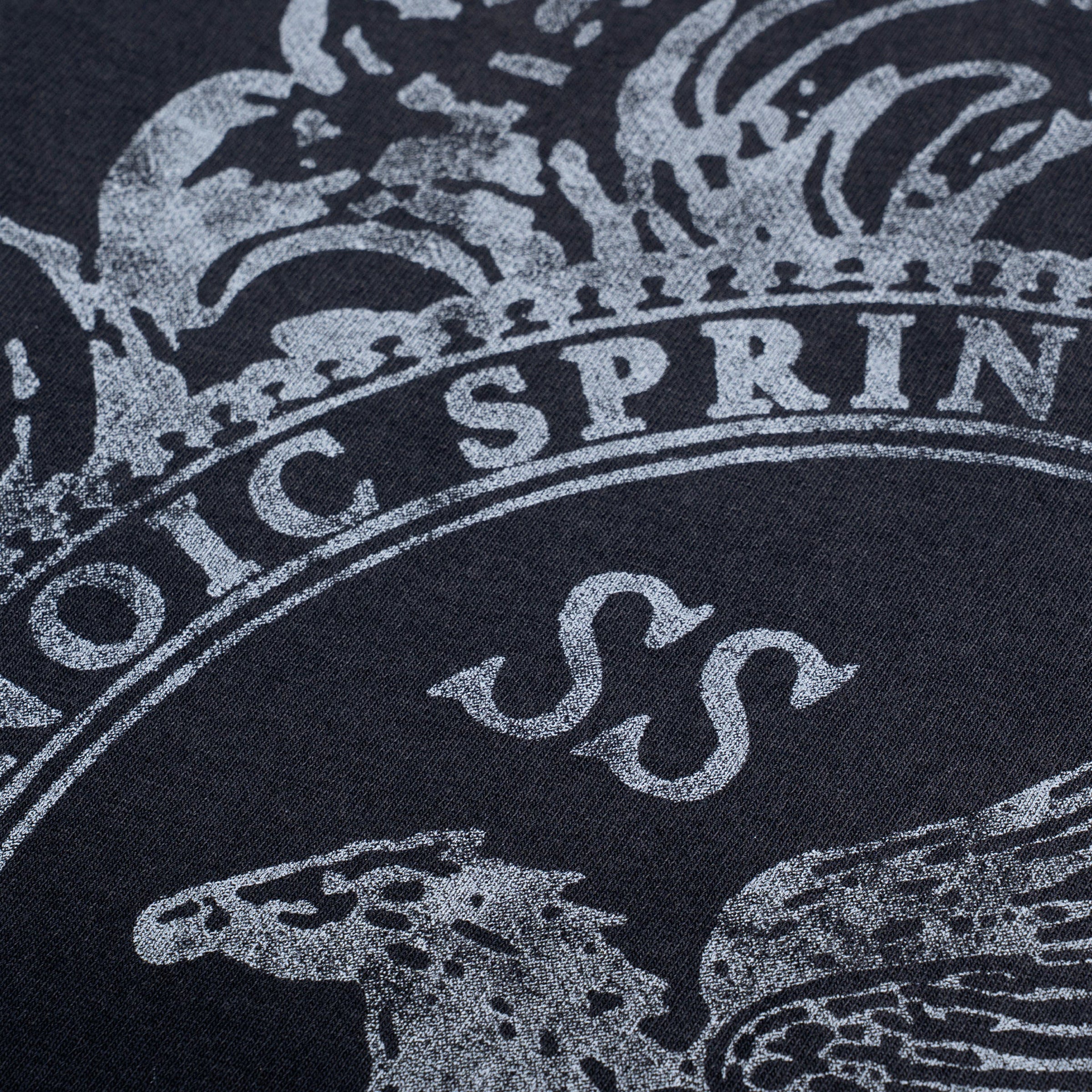 Monoic Camiseta Oversized Cavalho 'Negro Desgastado'