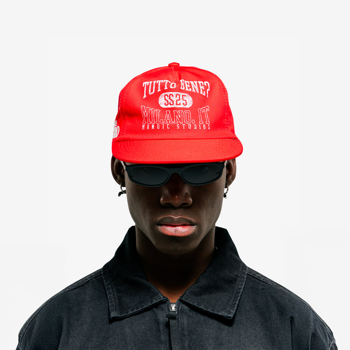 Monoic Gorra Tutto Benne 'Rojo Cherry'