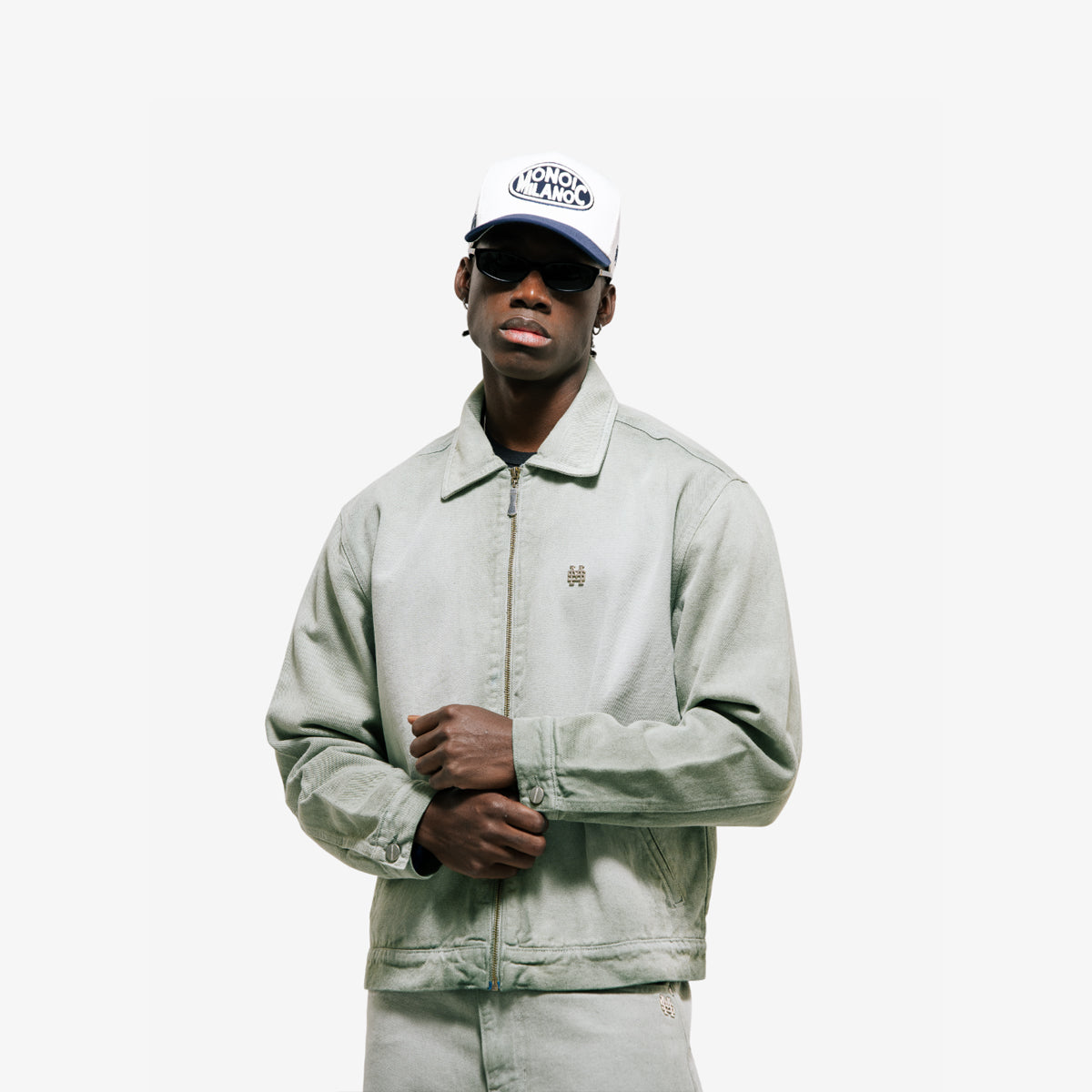 Monoic Drill Jacket 'Verde Oliva'