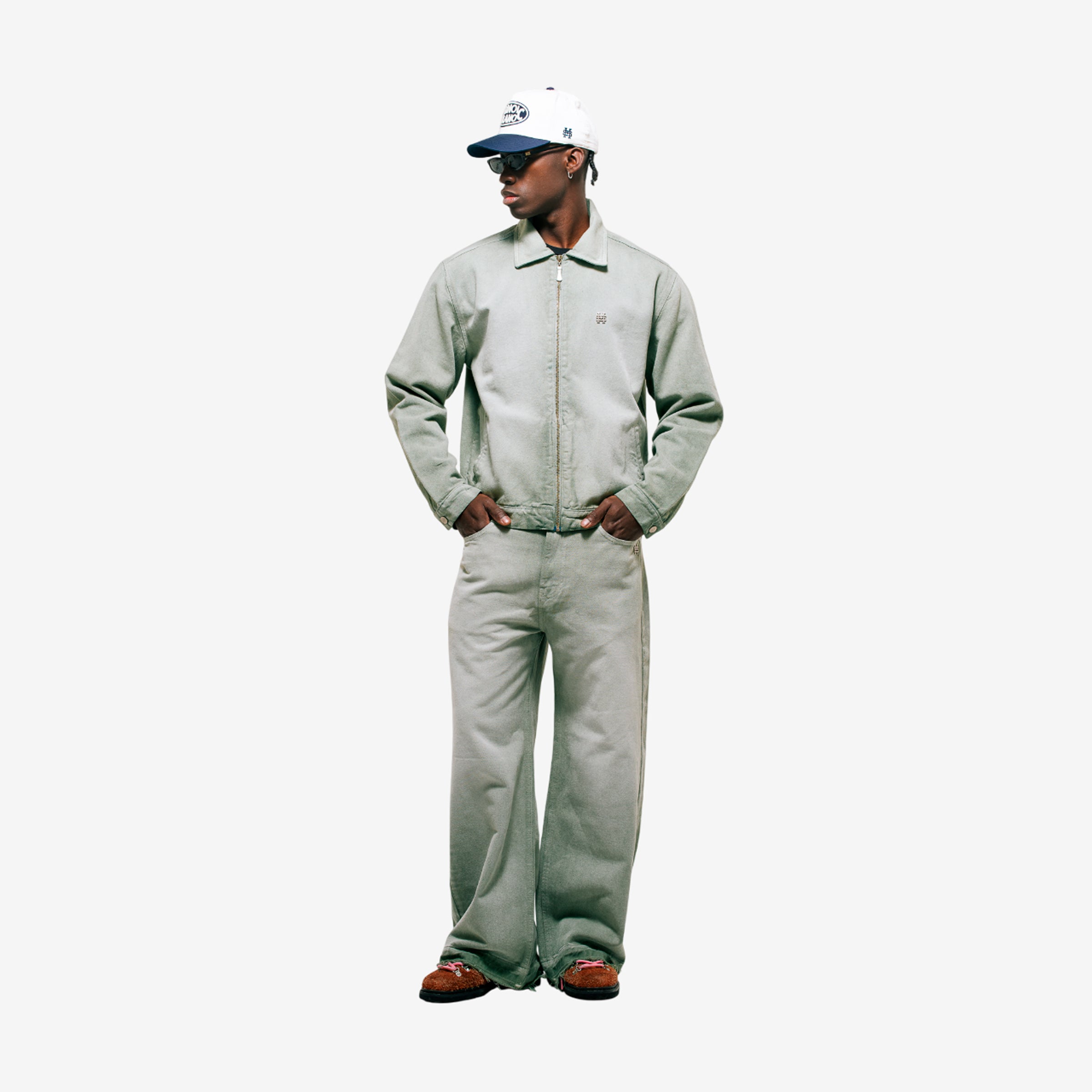 Monoic Drill Jacket 'Verde Oliva'