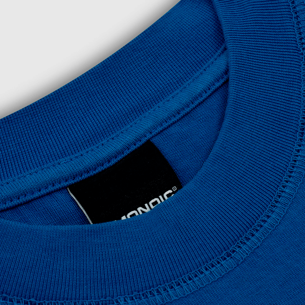 Monoic Camiseta Oversized Básica V4 - Azul Cobalto
