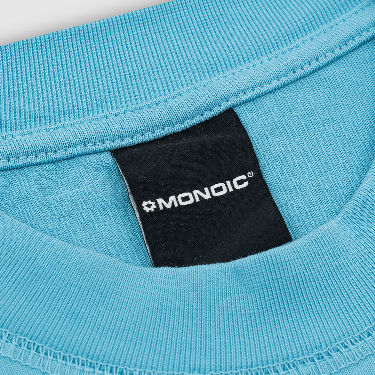 Monoic Camiseta Oversized Básica V4 - Azul Claro