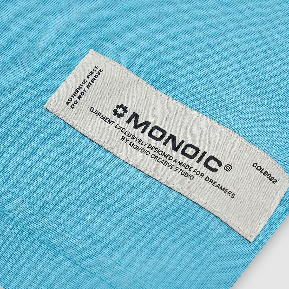 Monoic Camiseta Oversized Básica V4 - Azul Claro