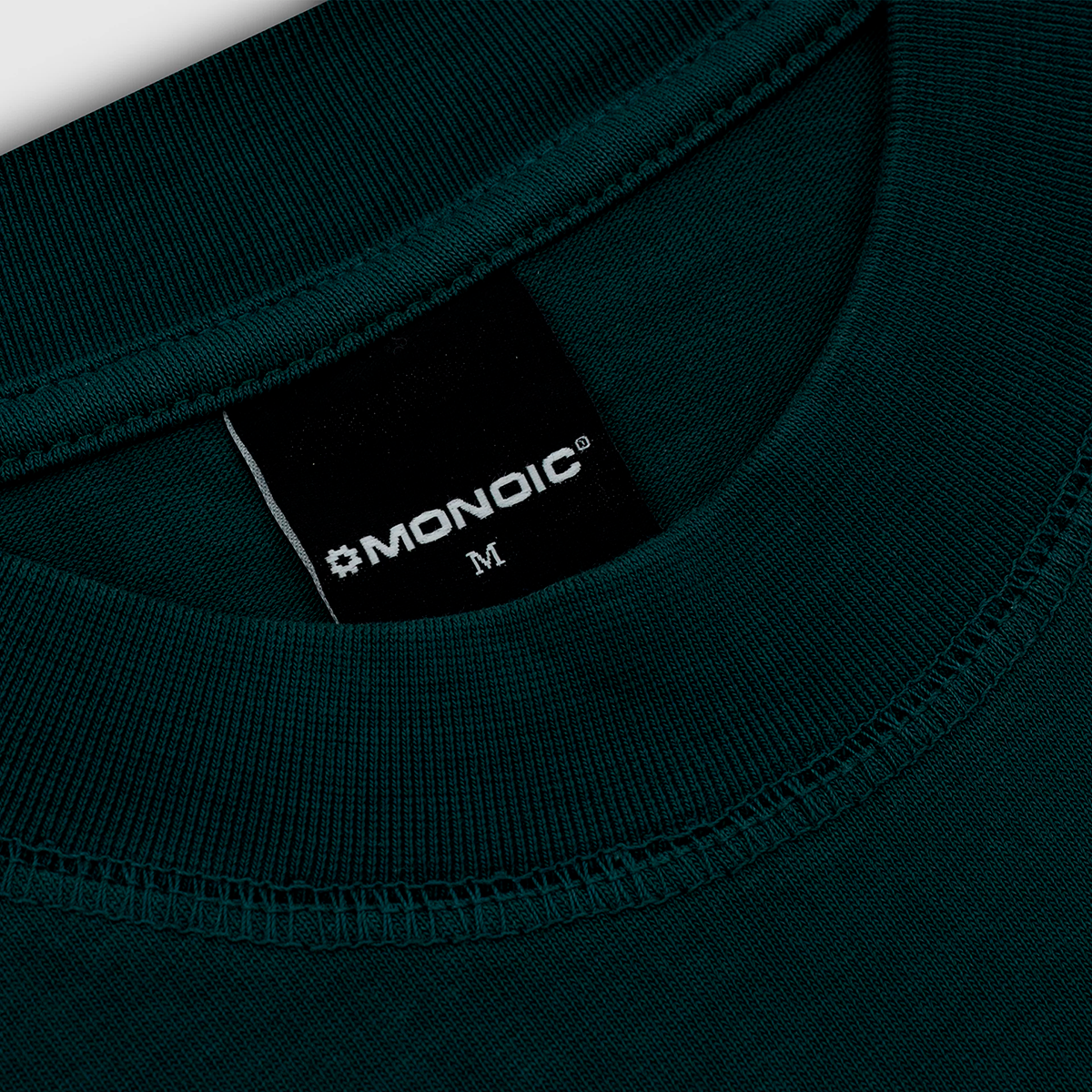 Monoic Camiseta Oversized Básica V4 - Forest Green
