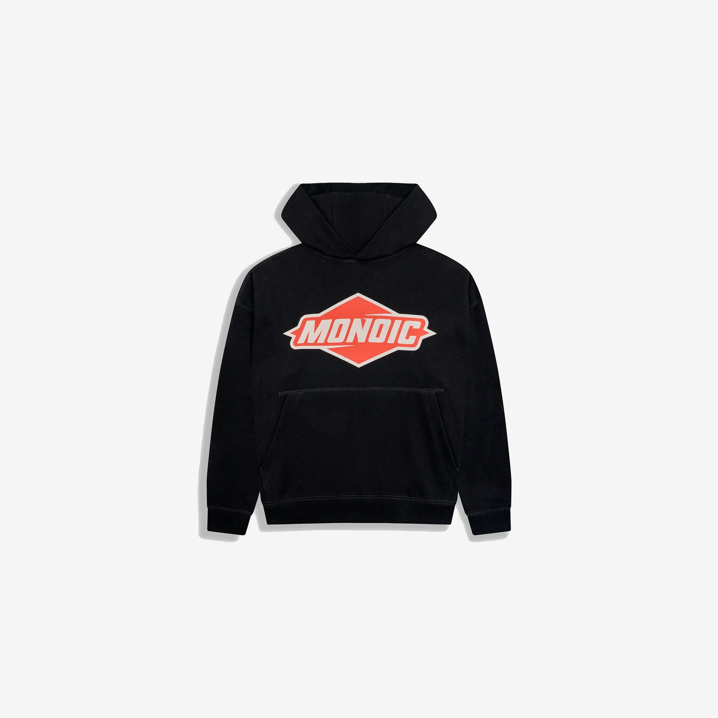 Monoic Hoodie Oversized Oil 'Negro Oscuro'