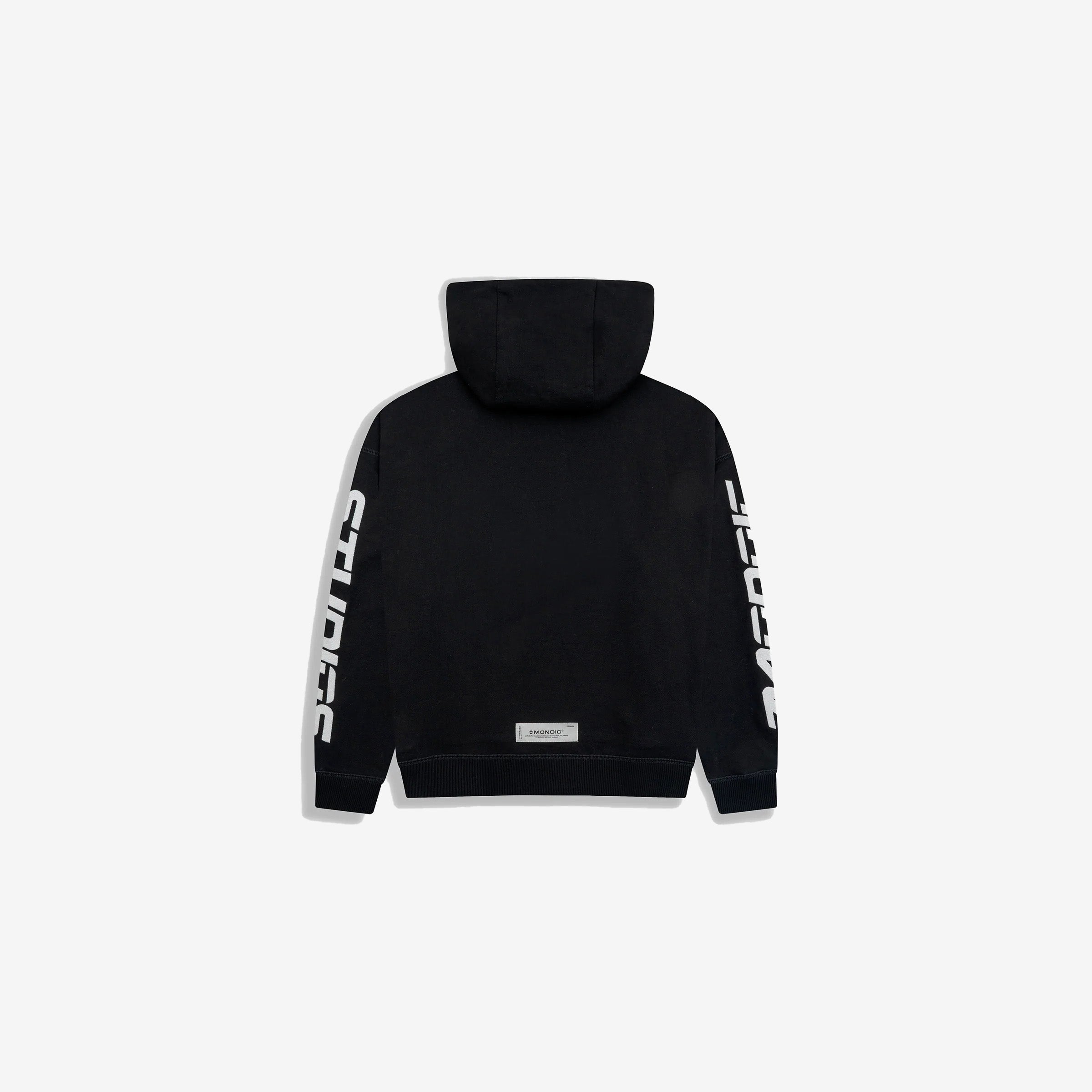 Monoic Hoodie Oversized Oil 'Negro Oscuro'