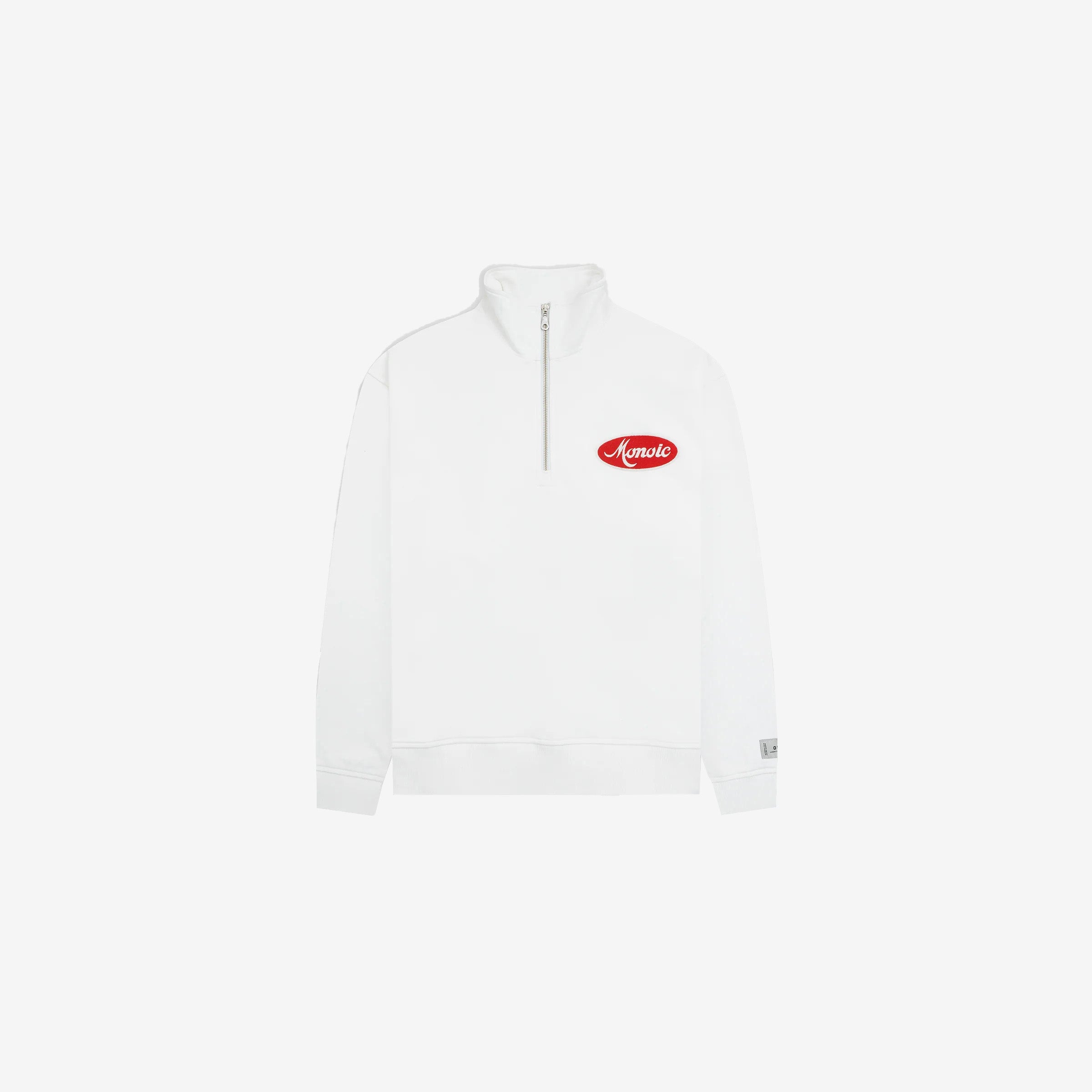 Monoic Quarter Zip Team 'Off White'