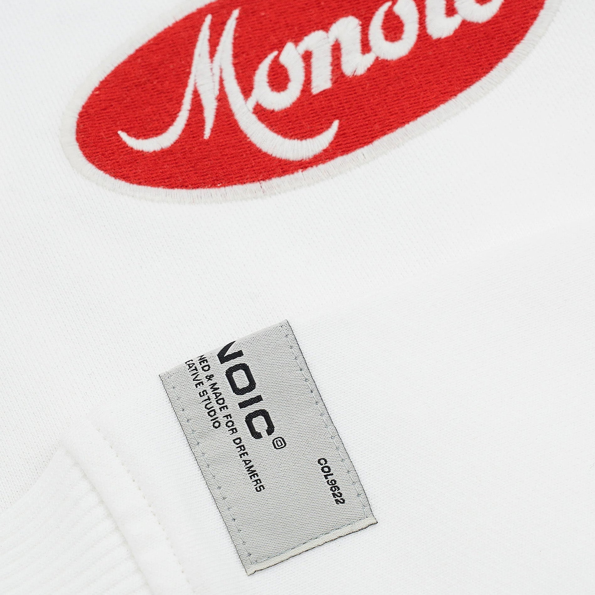 Monoic Quarter Zip Team 'Off White'