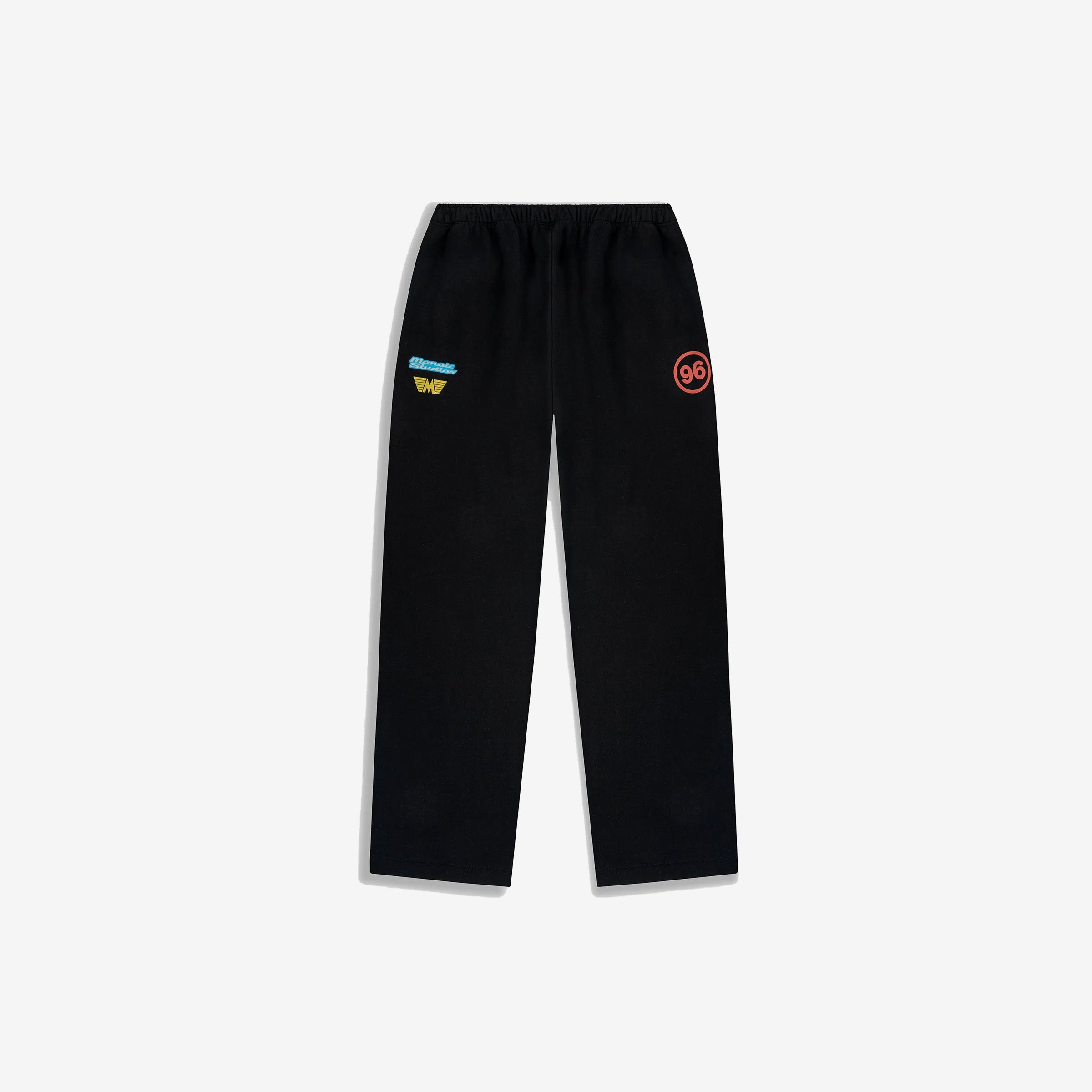 Monoic Wide Fit Jogger Sponsors 'Negro Oscuro'