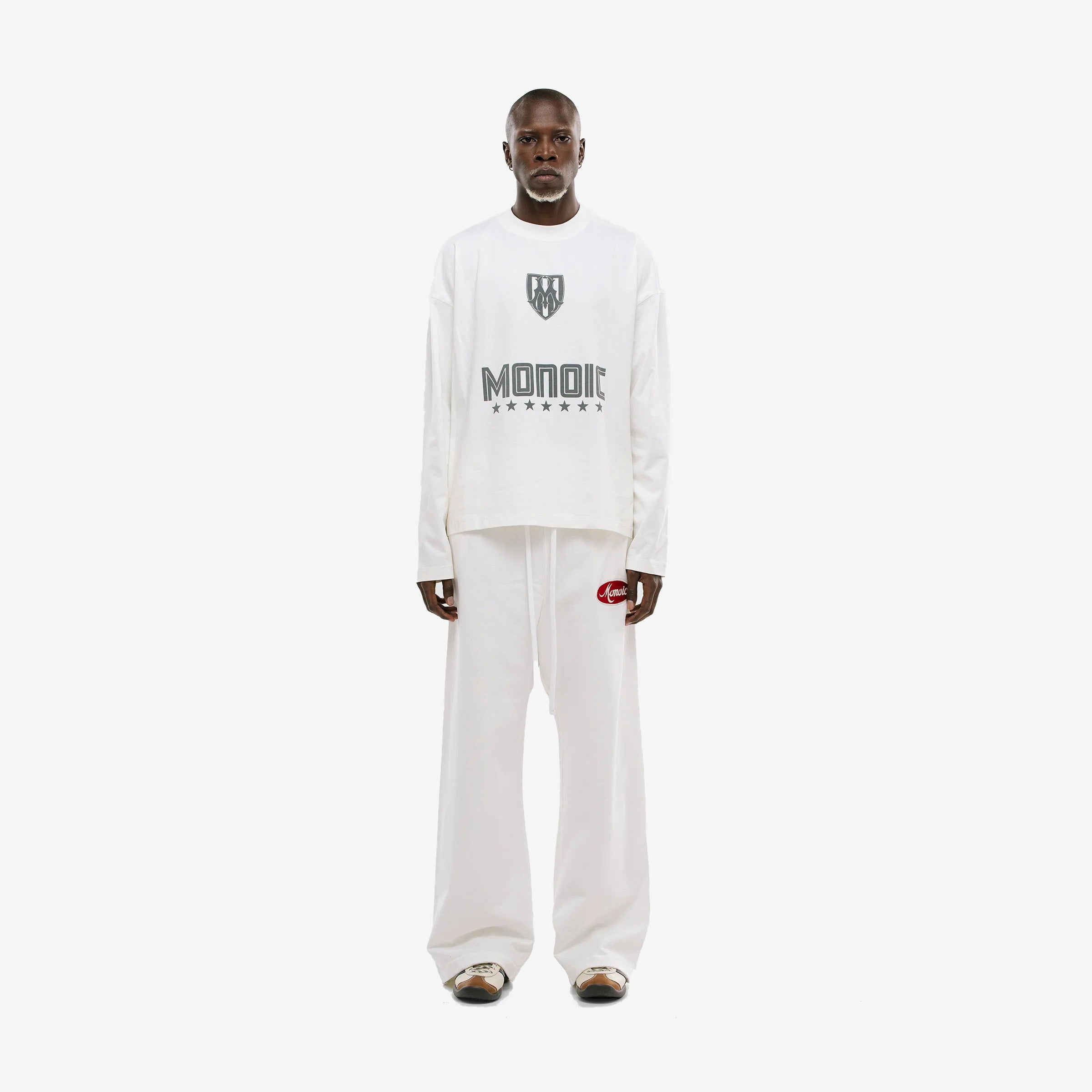 Monoic Wide Fit Jogger Team 'Off White'