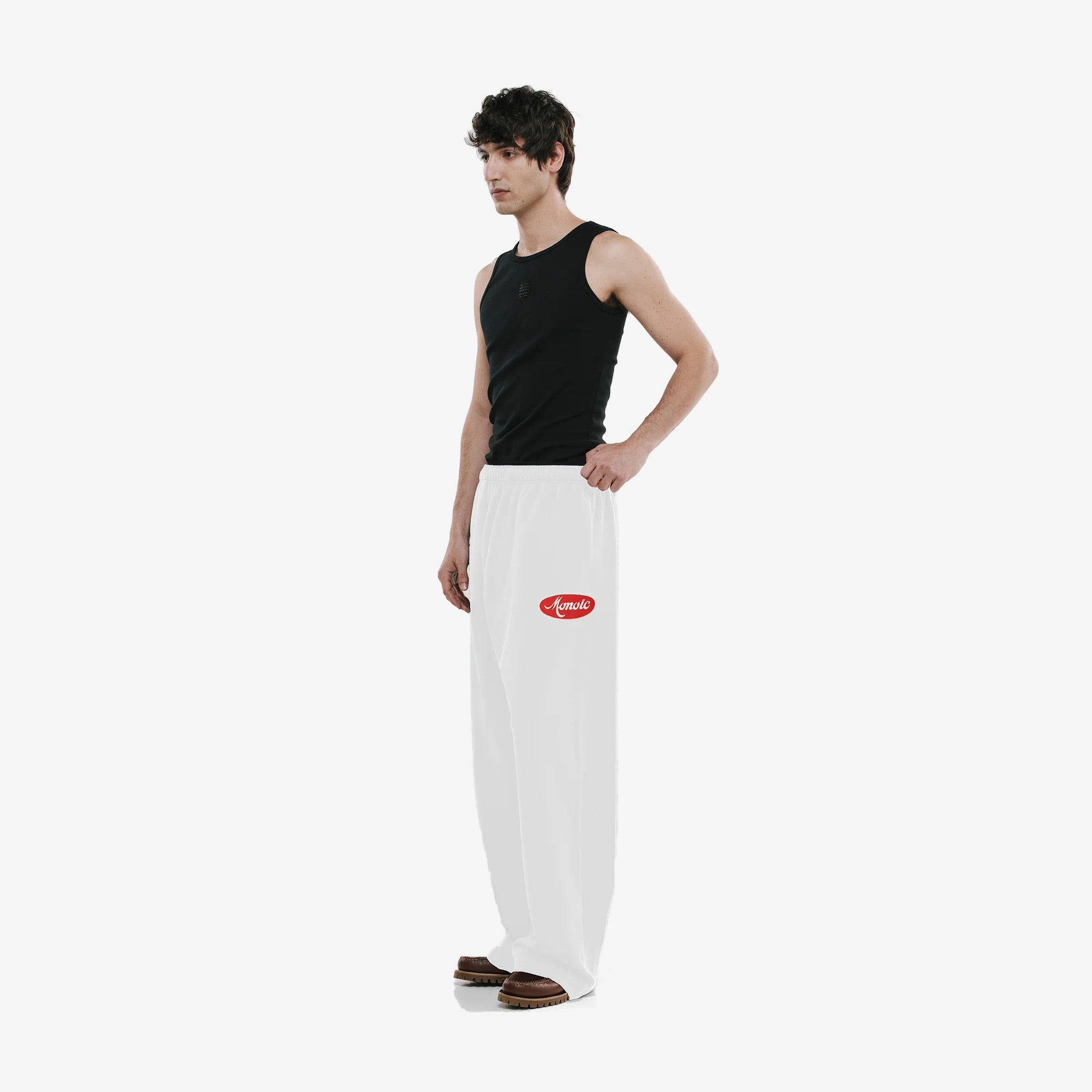 Monoic Wide Fit Jogger Team 'Off White'