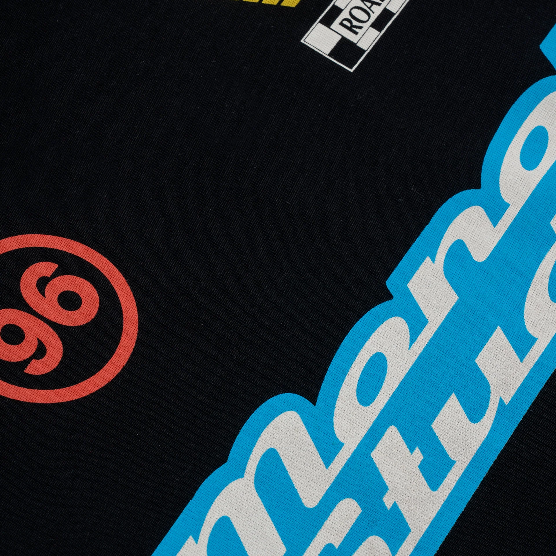 Monoic Camiseta Oversized Racing 'Negro Oscuro'