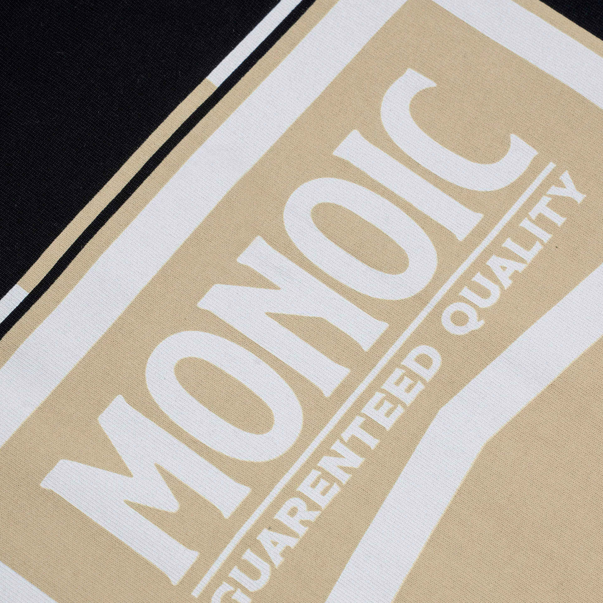Monoic Camiseta Oversized Rallye 'Negro Oscuro'