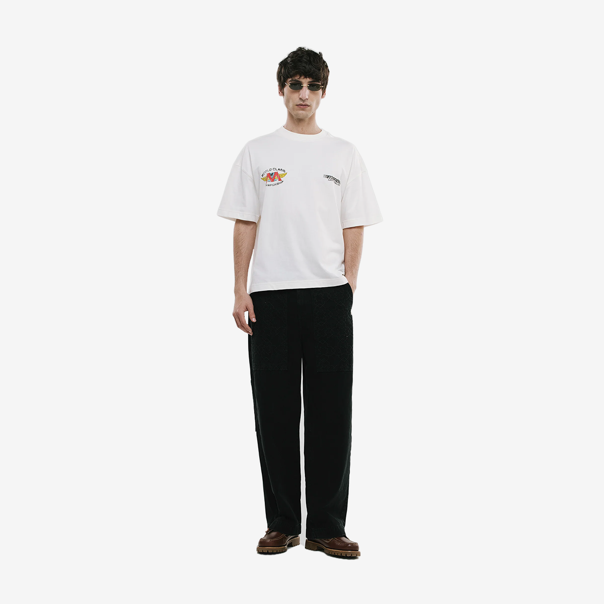 Monoic Camiseta Boxy Fit World Class 'Cloud Dance'