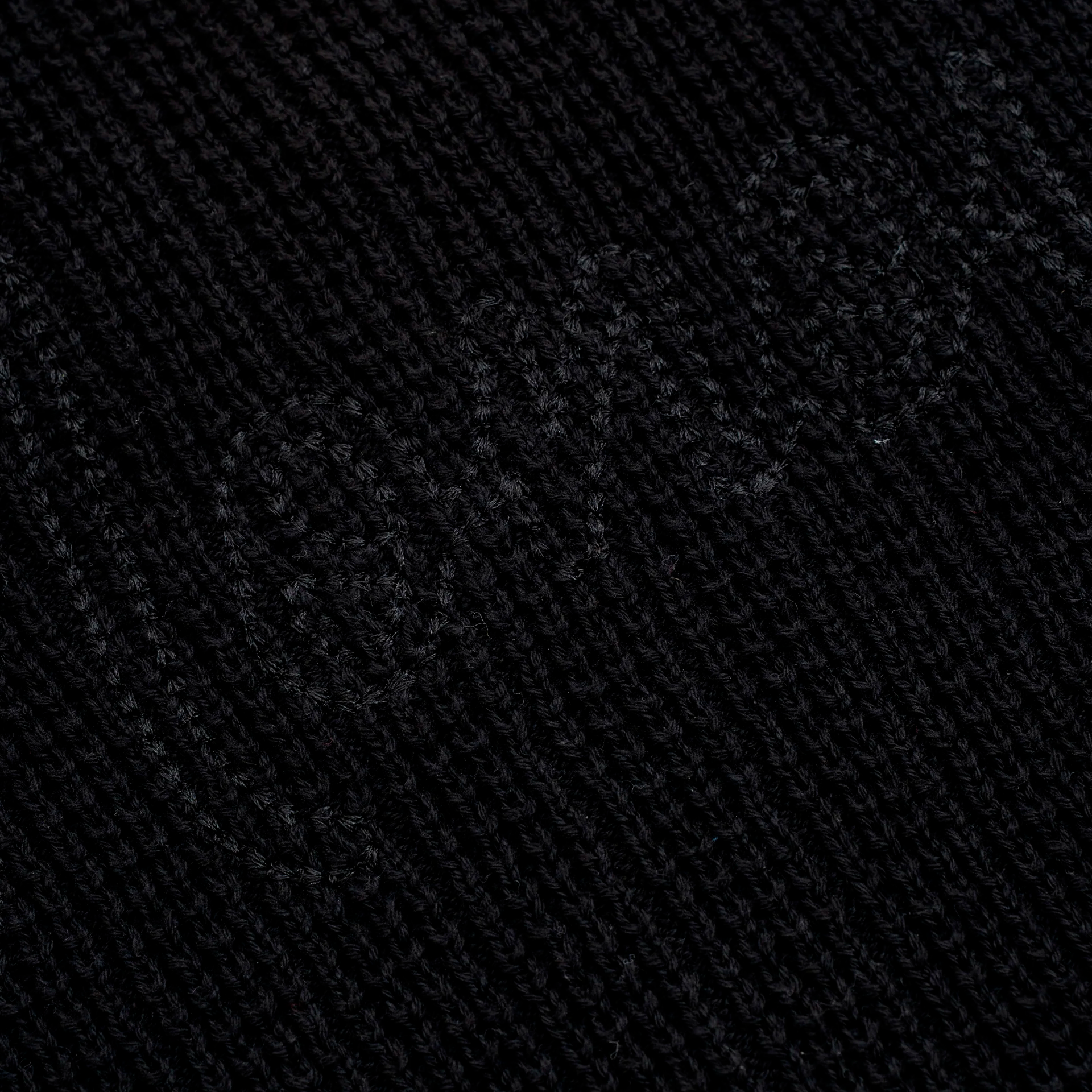 Monoic Zip Up Knit Bomber Jacket 'Negro'