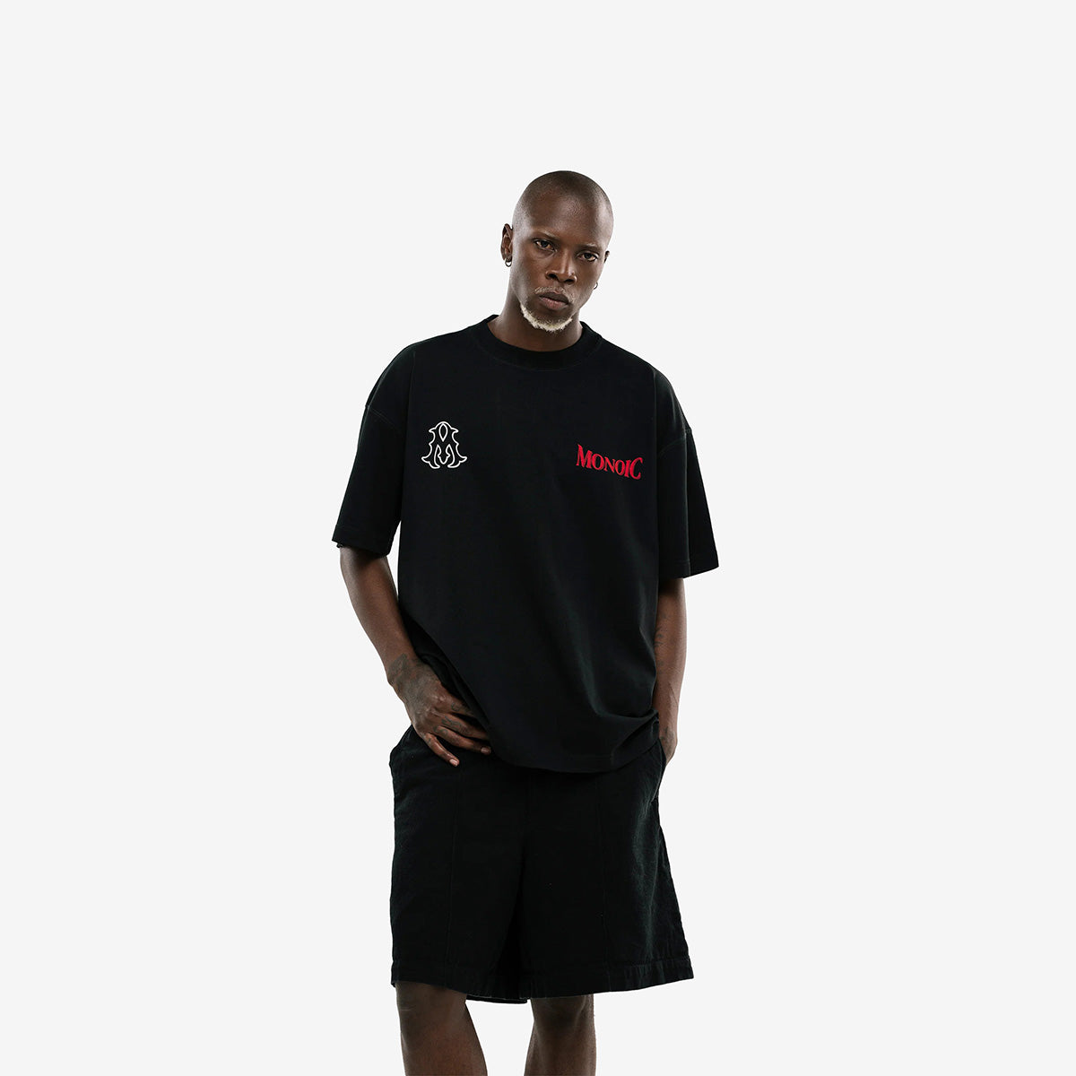 Monoic Camiseta Oversized Not For Your League 'Negro'