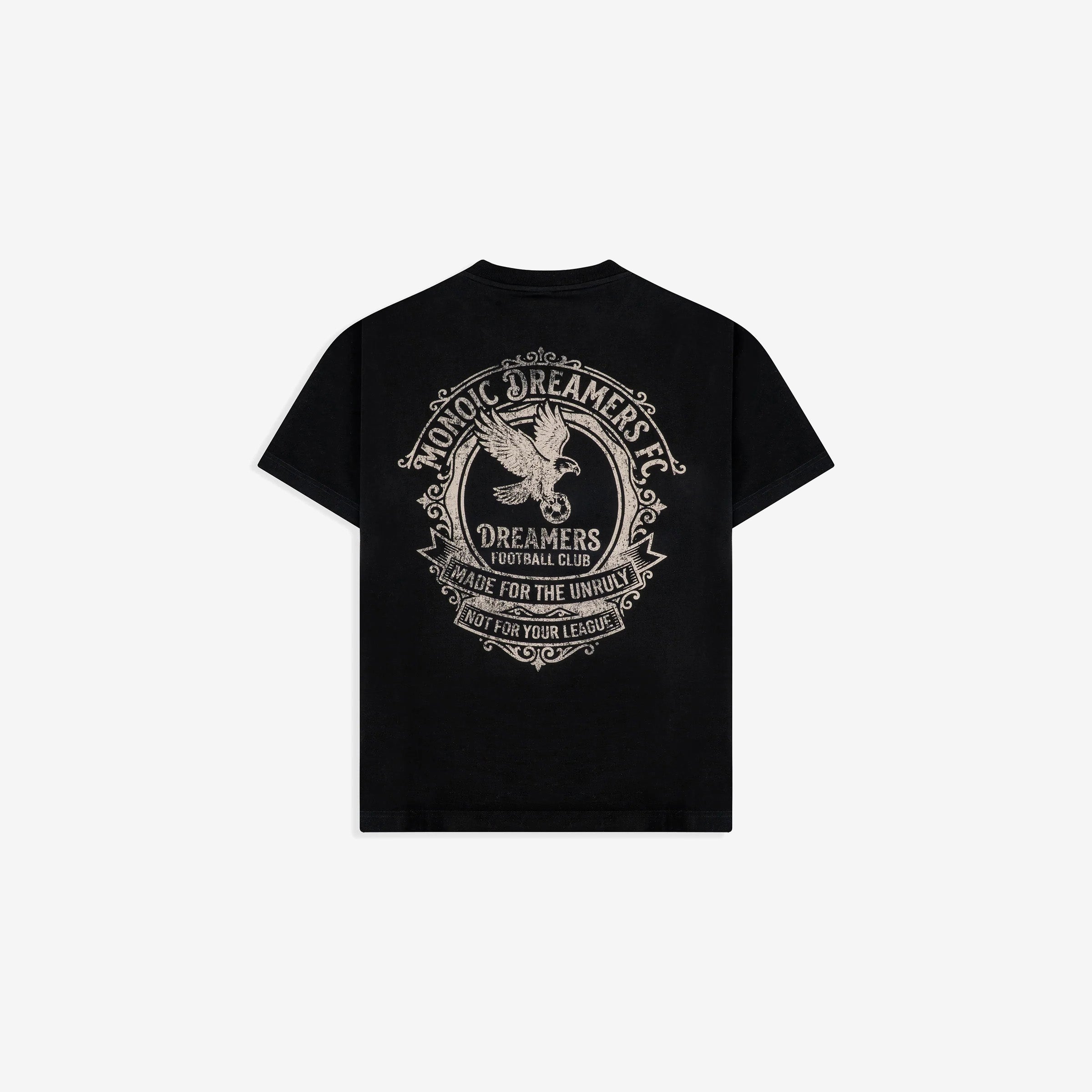 Monoic Camiseta Oversized Dreamers Club 'Negro Oscuro'