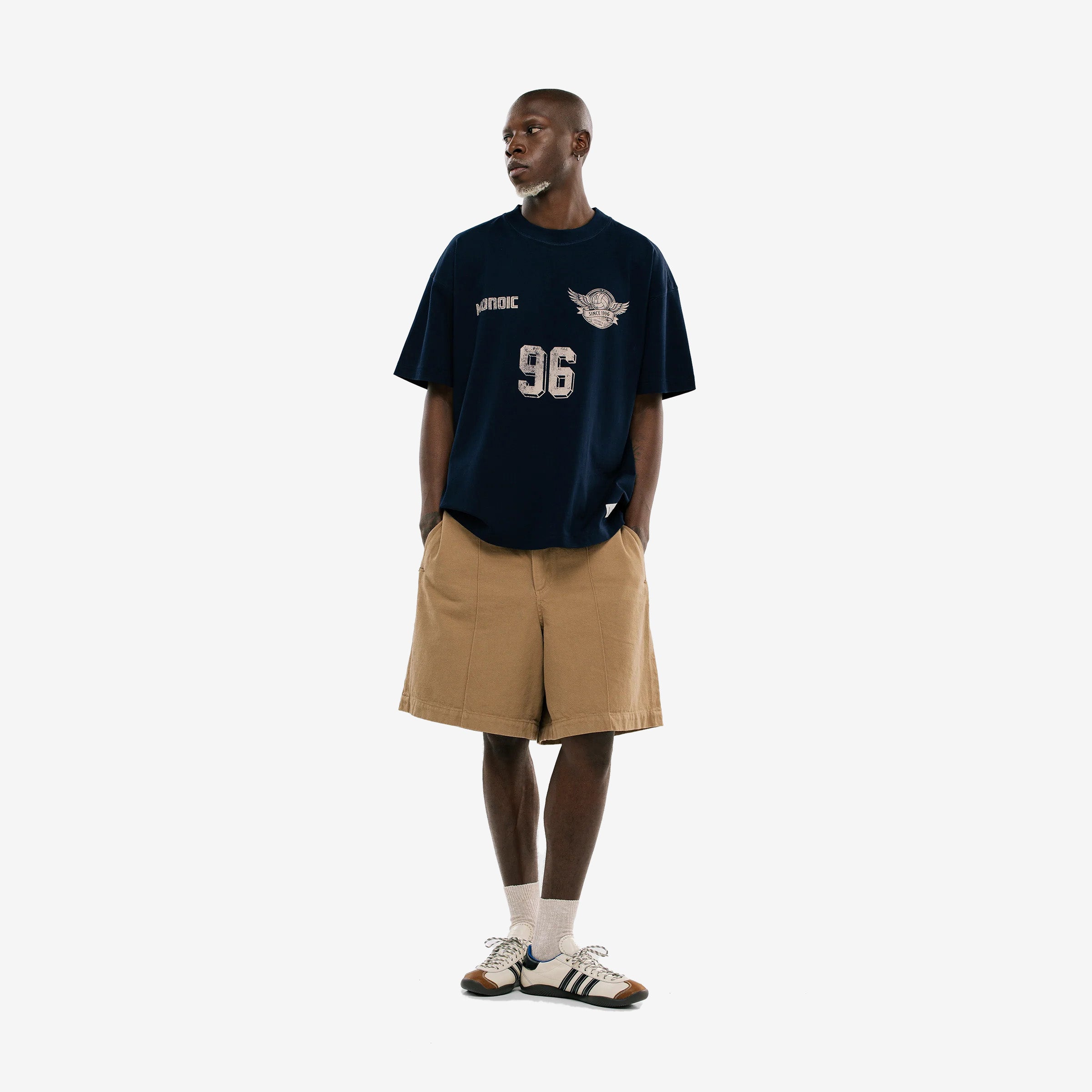 Monoic Camiseta Oversized Retro Dream Team 'Navy Blue'