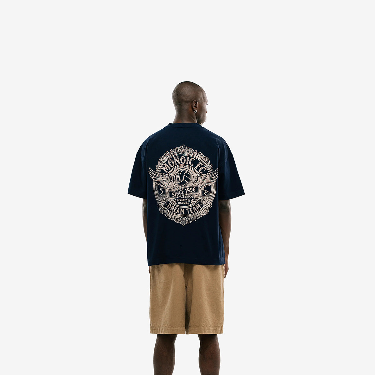 Monoic Camiseta Oversized Retro Dream Team 'Navy Blue'