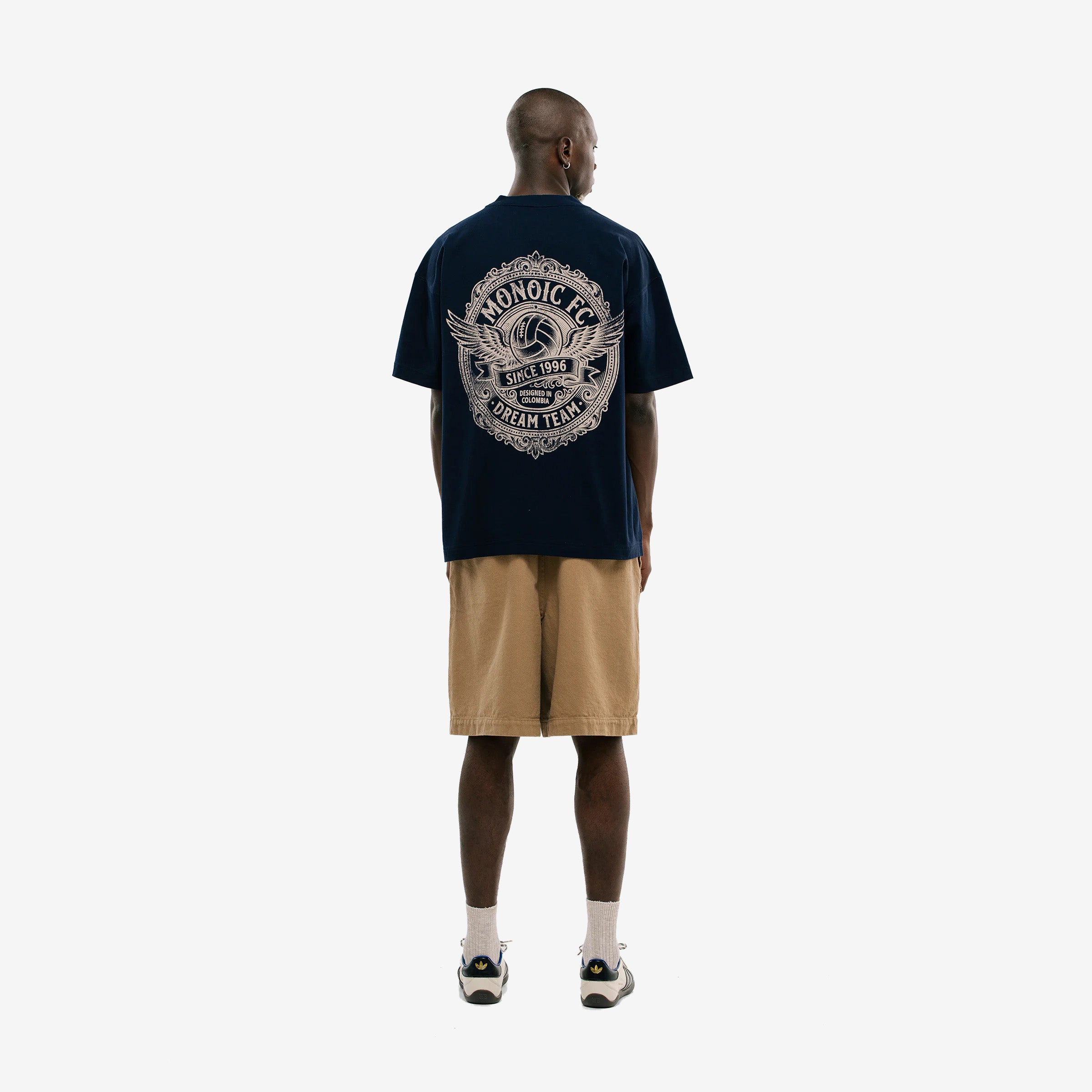 Monoic Camiseta Oversized Retro Dream Team 'Navy Blue'