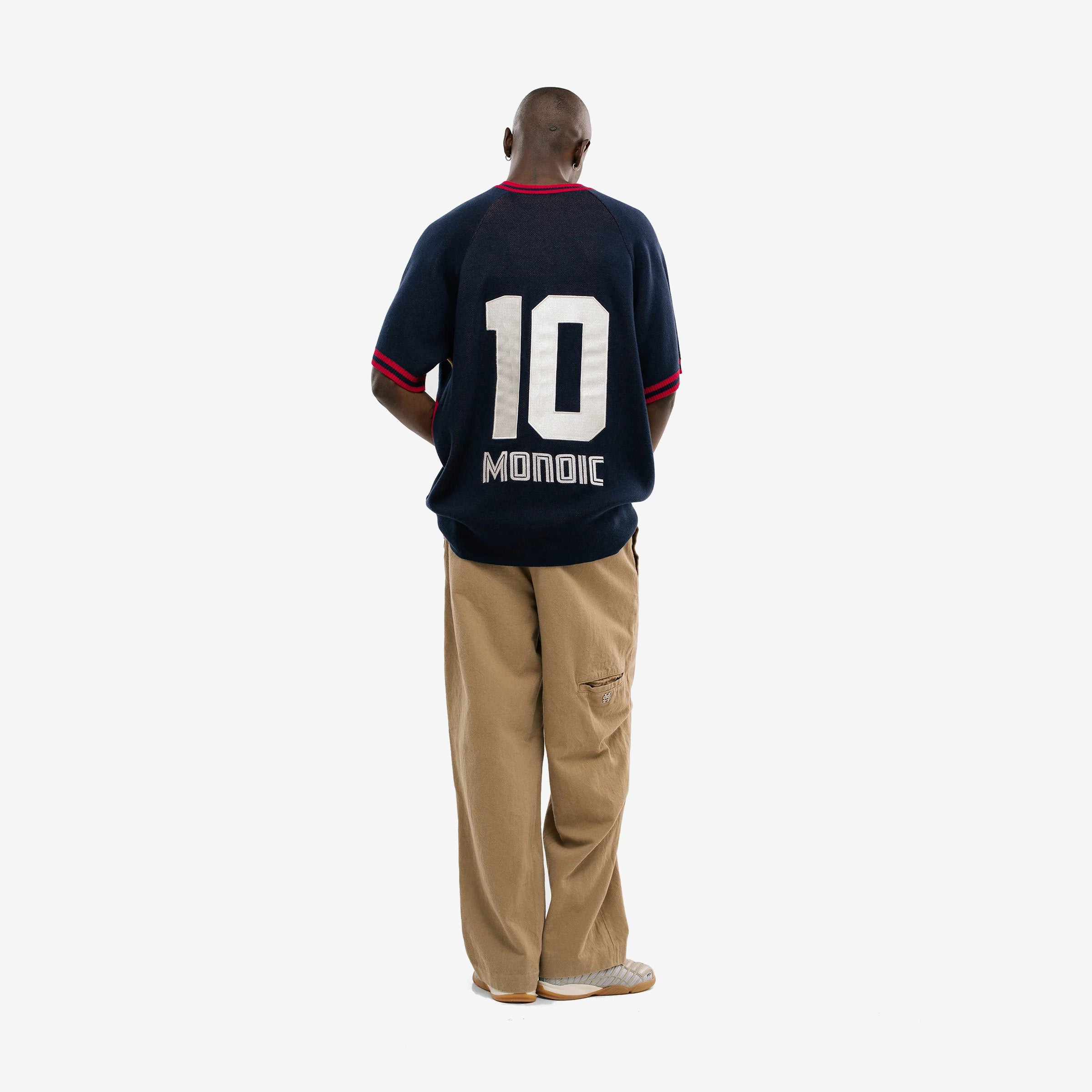 Monoic Fútbol Jersey Knit Manga Corta 'Navy Blue'
